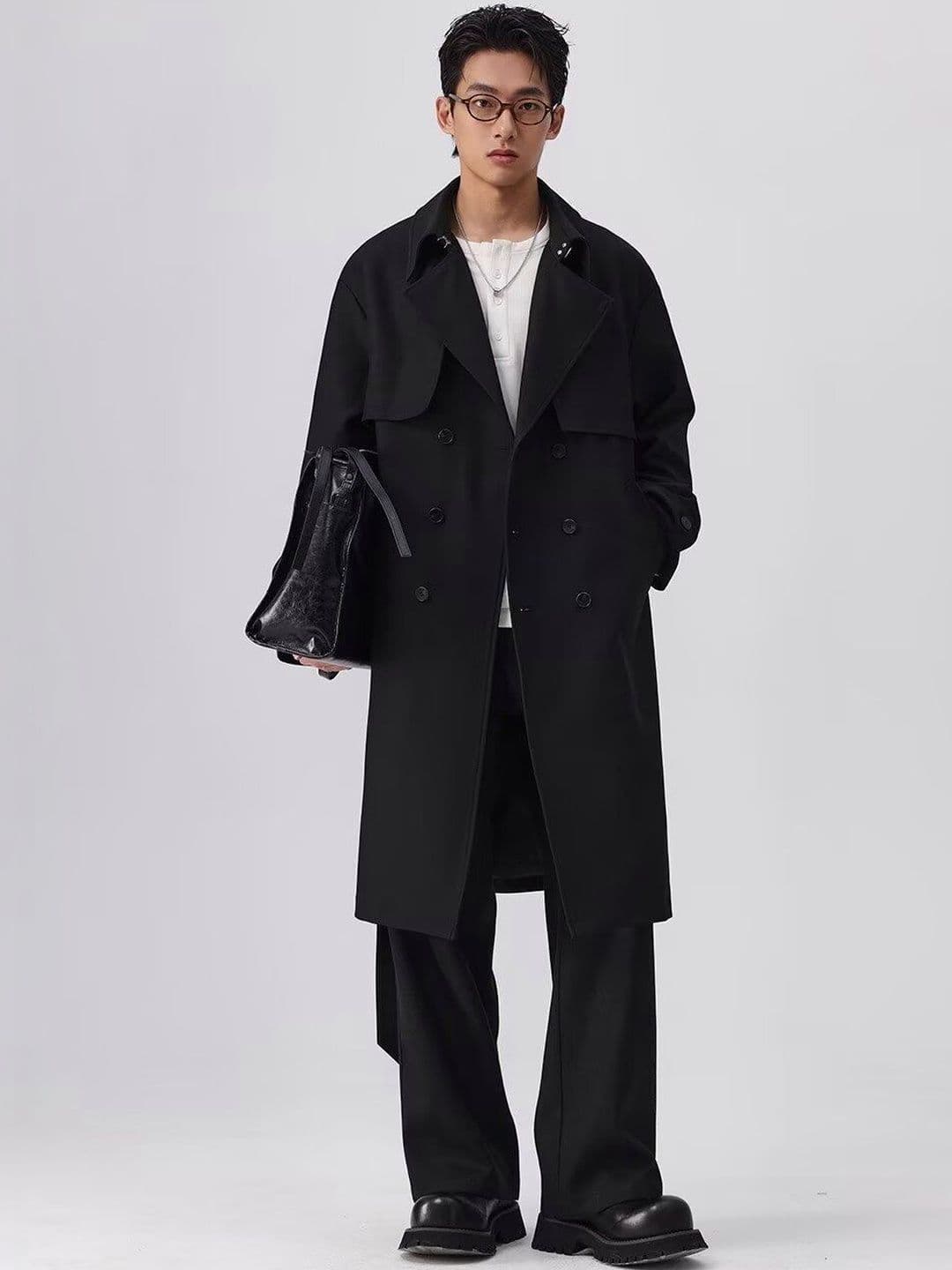 Mast & Harbour Men Longline Woven Jacket - view 1