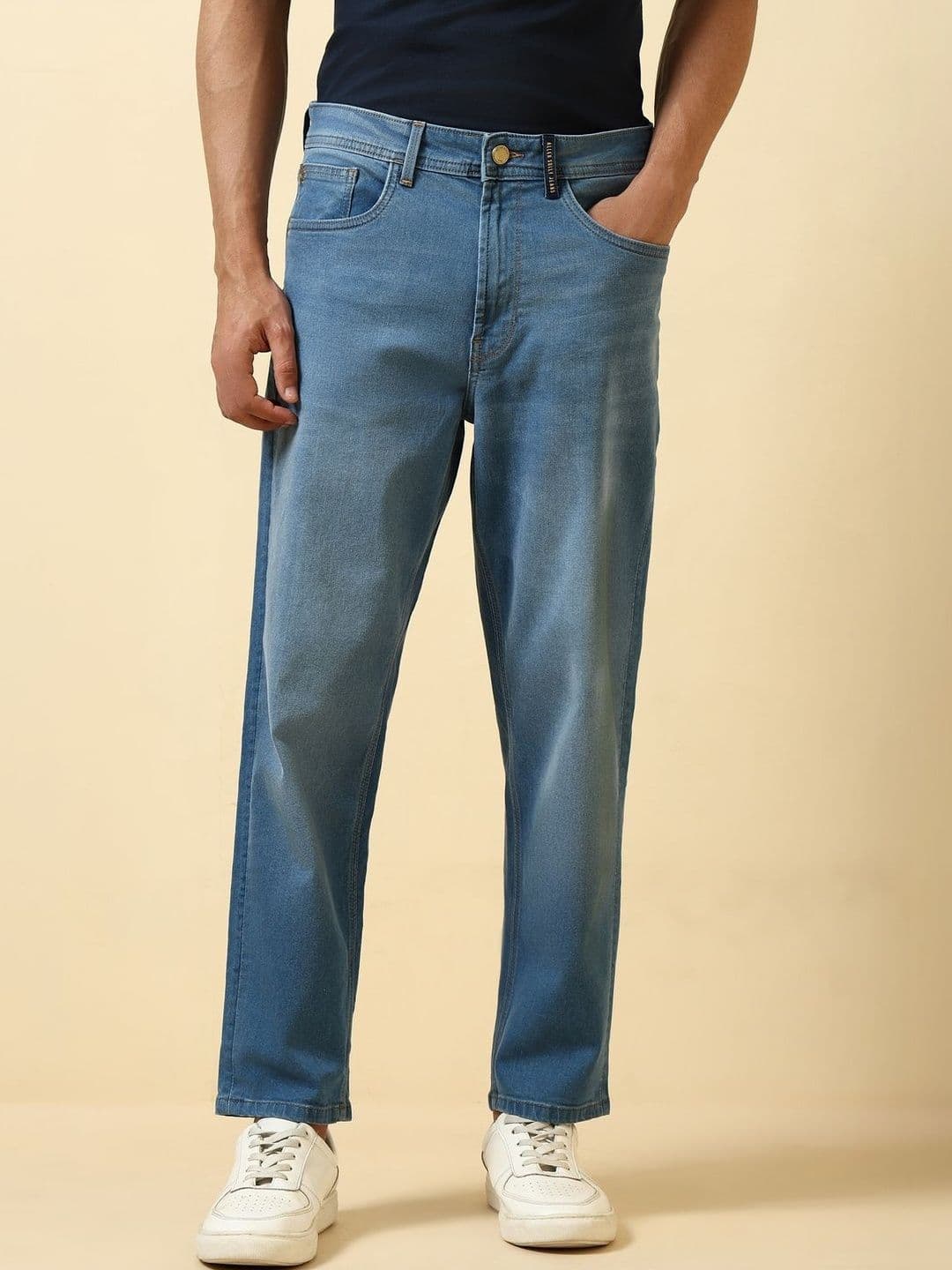 Allen Solly Men Mid-Rise Light Fade Jeans - view 1
