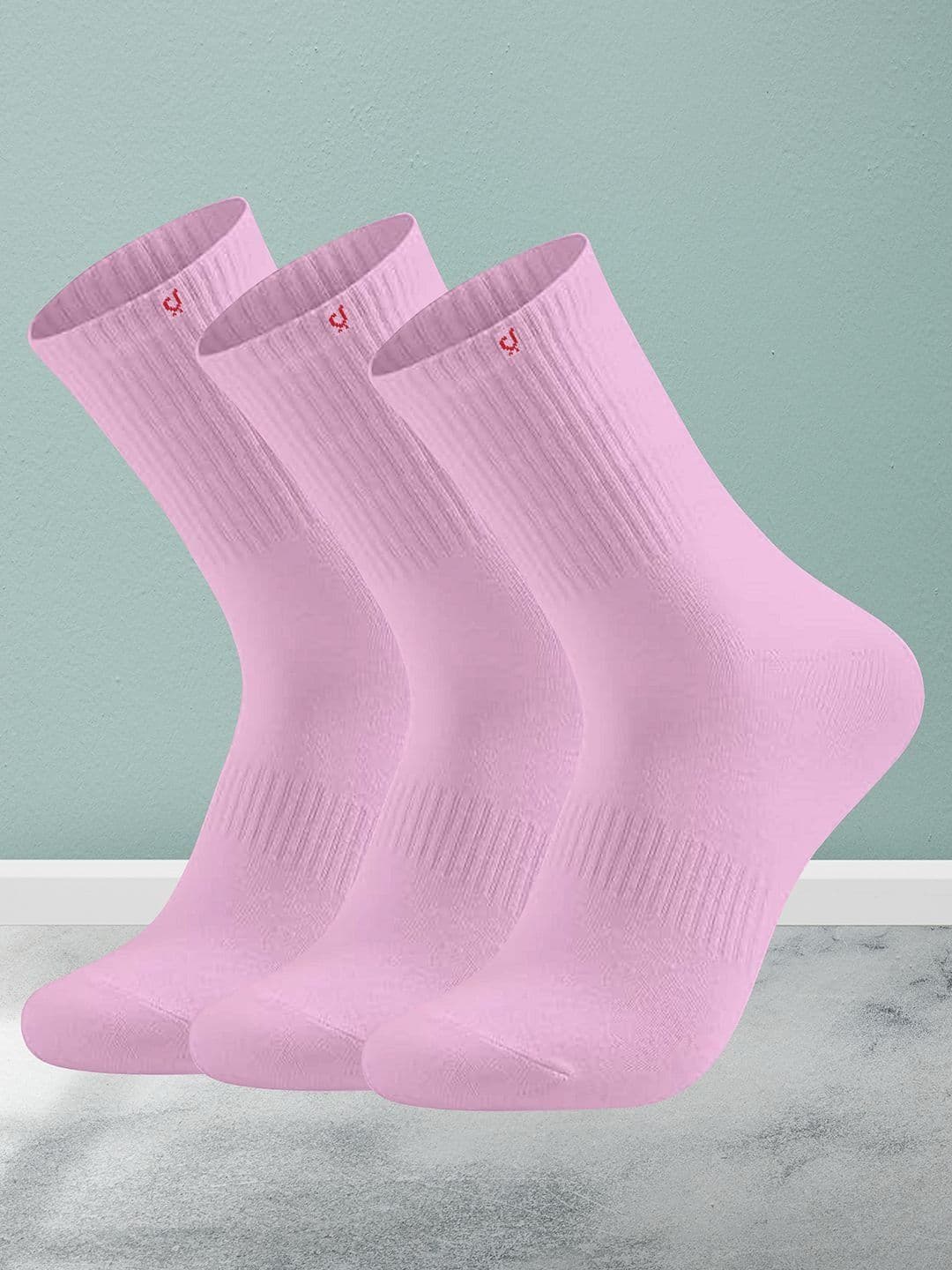 Trendmalls Unisex Pack of 3 Cotton Above Ankle Athletic Sport Socks - view 1