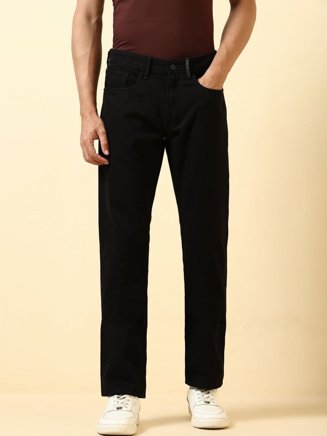 Allen Solly Men Regular Fit Mid-Rise Jeans - view 1