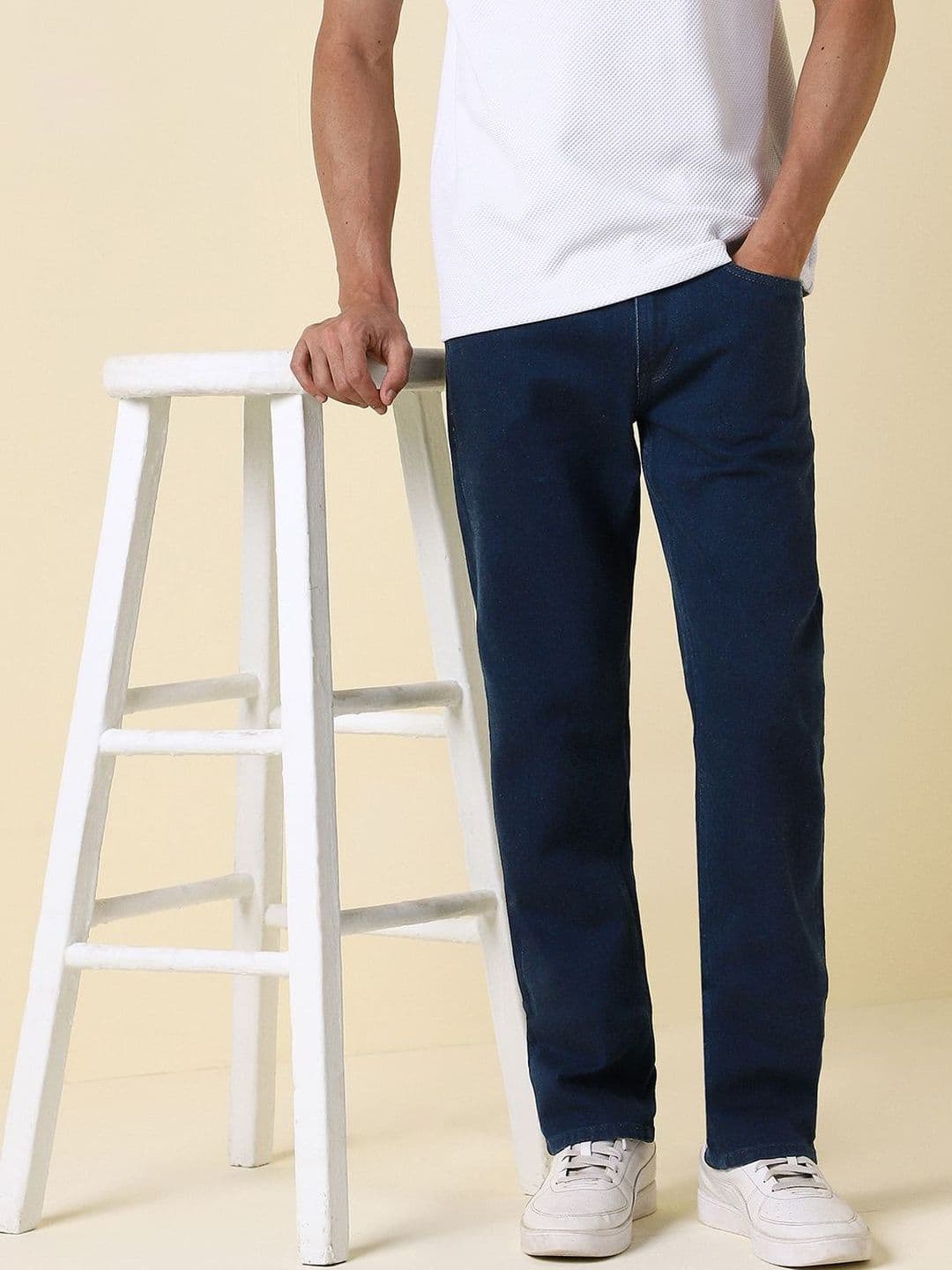 Allen Solly Men Regular Fit Mid-Rise Jeans - view 1