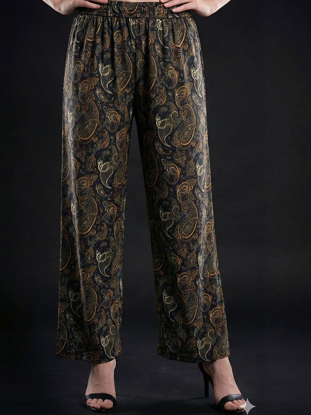 Vagisha Women Paisley Printed Palazzos - view 1