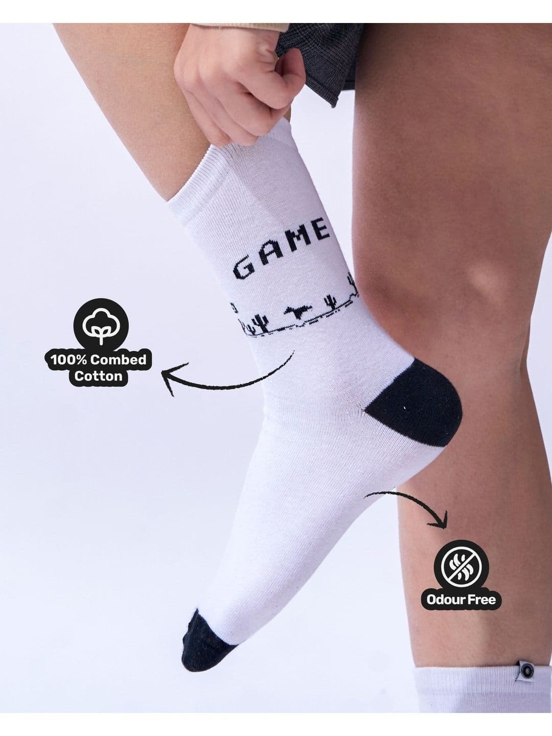 Feet Picks Men Patterned Knee Length Socks - view 1