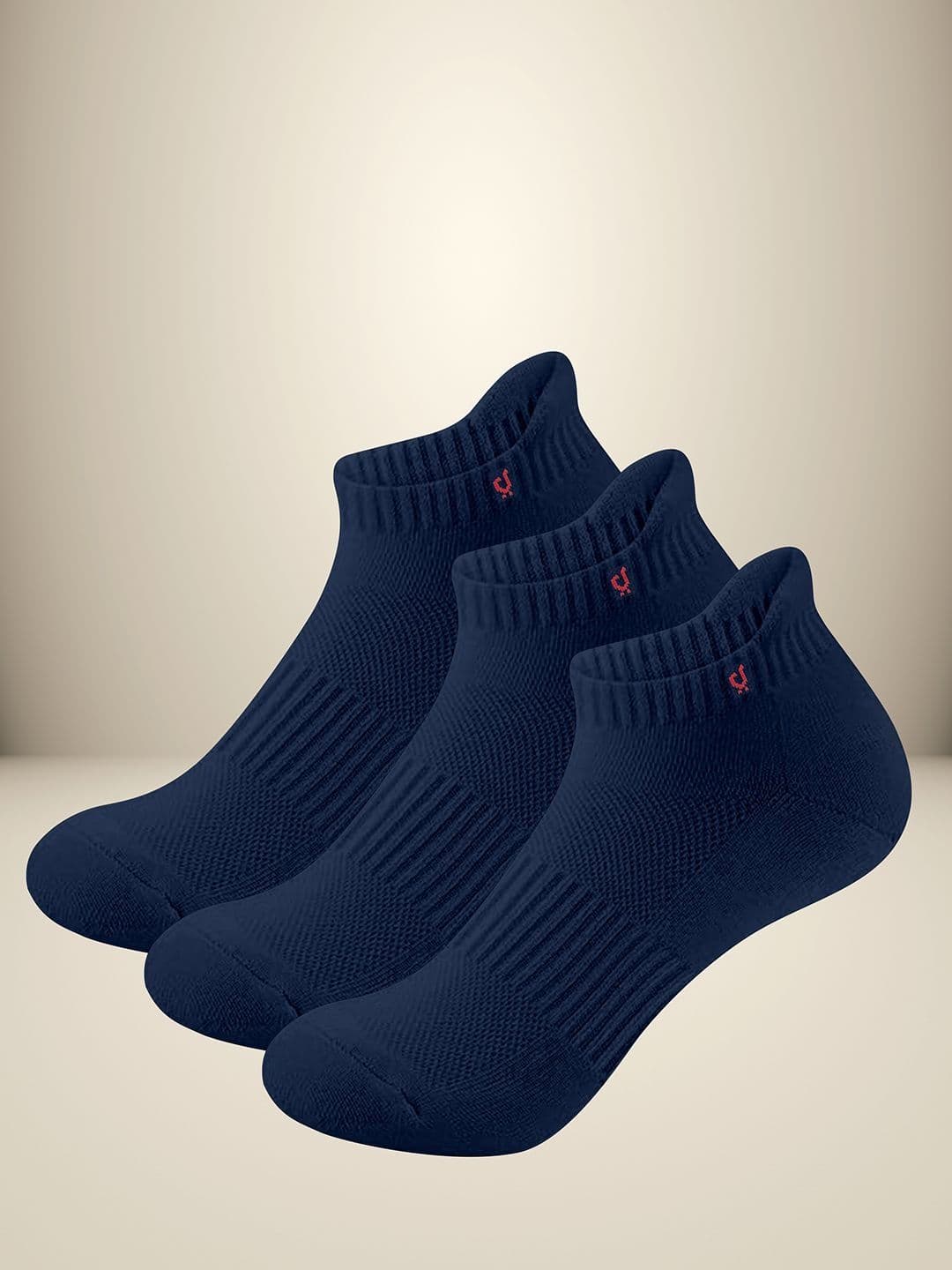 Trendmalls Unisex Pack of 3 Ankle Length Athletic Sport Socks - view 1