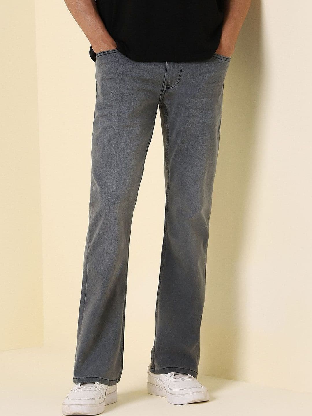 Allen Solly Men Regular Fit Mid-Rise Light Fade Jeans - view 1