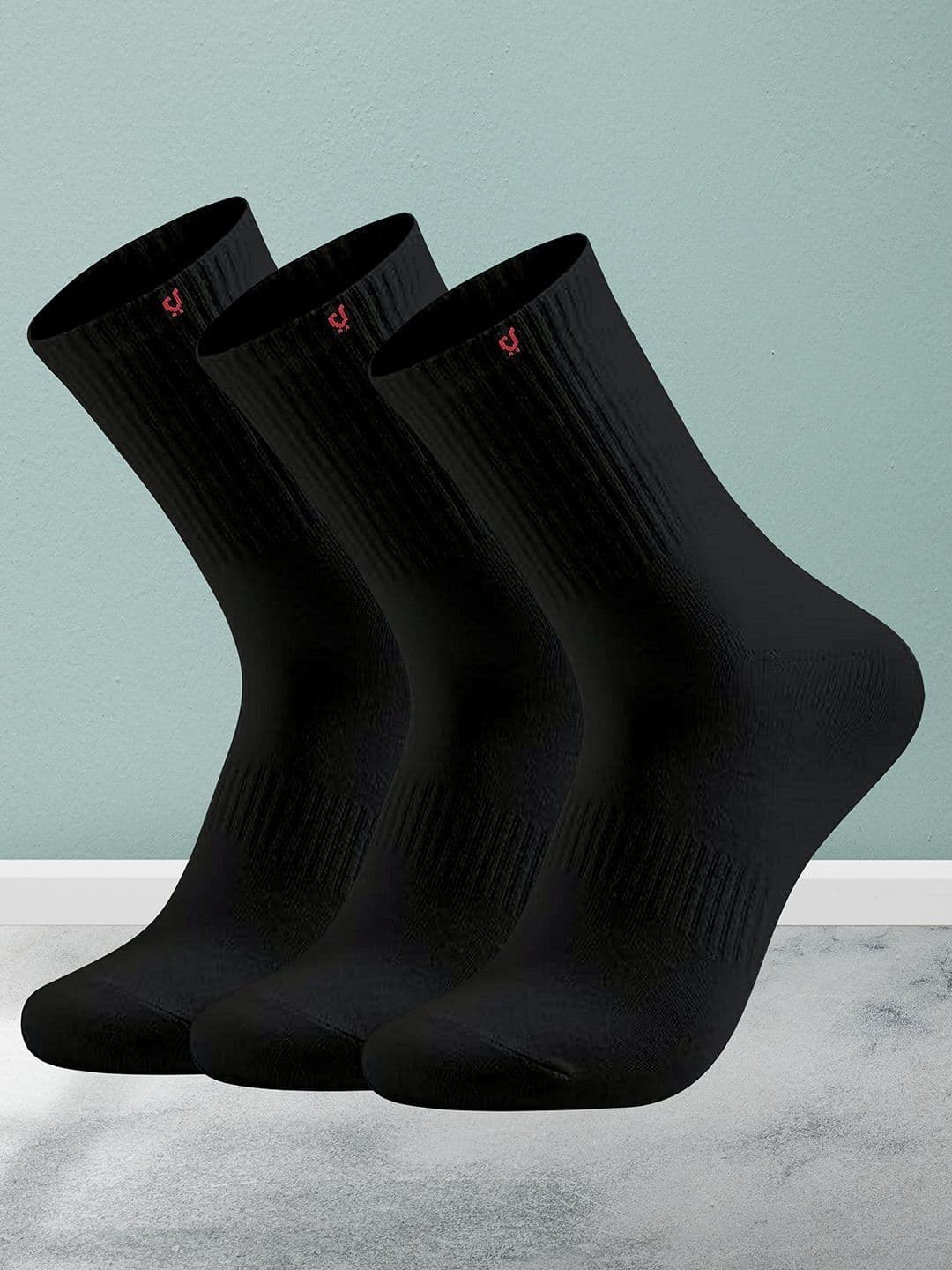 Trendmalls Unisex Pack of 3 Above Ankle Length Athletic Sport Socks - view 1