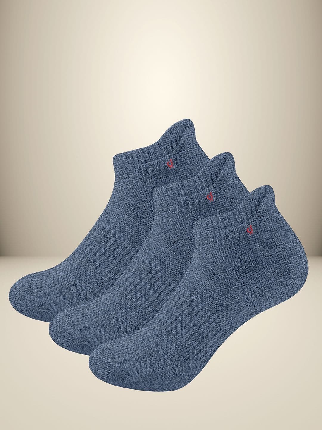 Trendmalls Unisex Pack of 3 Ankle Length Athletic Sport Socks - view 1