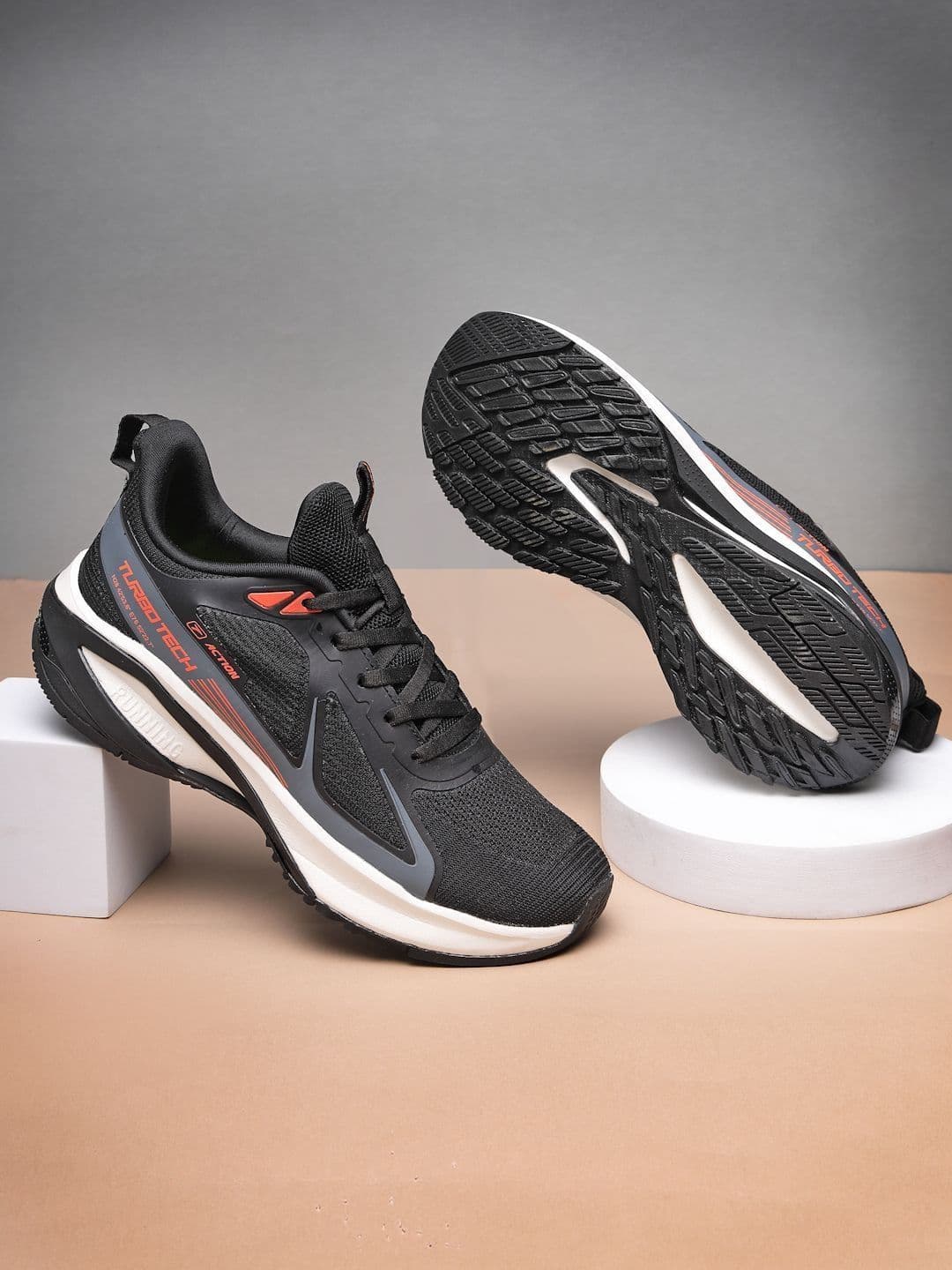 Action Men Mesh Running Non-Marking Shoes - view 1