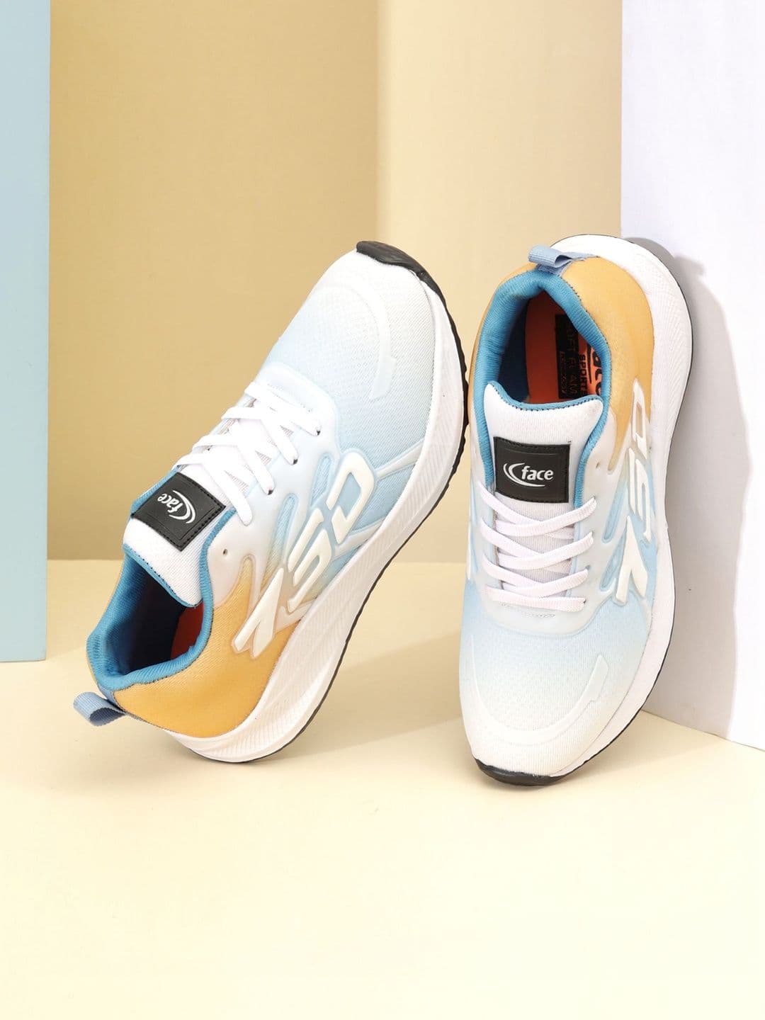 FACE Men Mesh Running Non-Marking Shoes - view 1