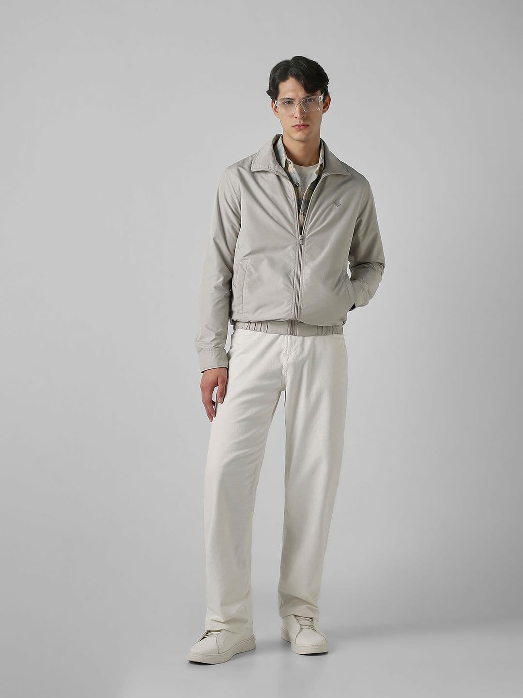 Mufti Spread Collar Open Front Jacket - view 1