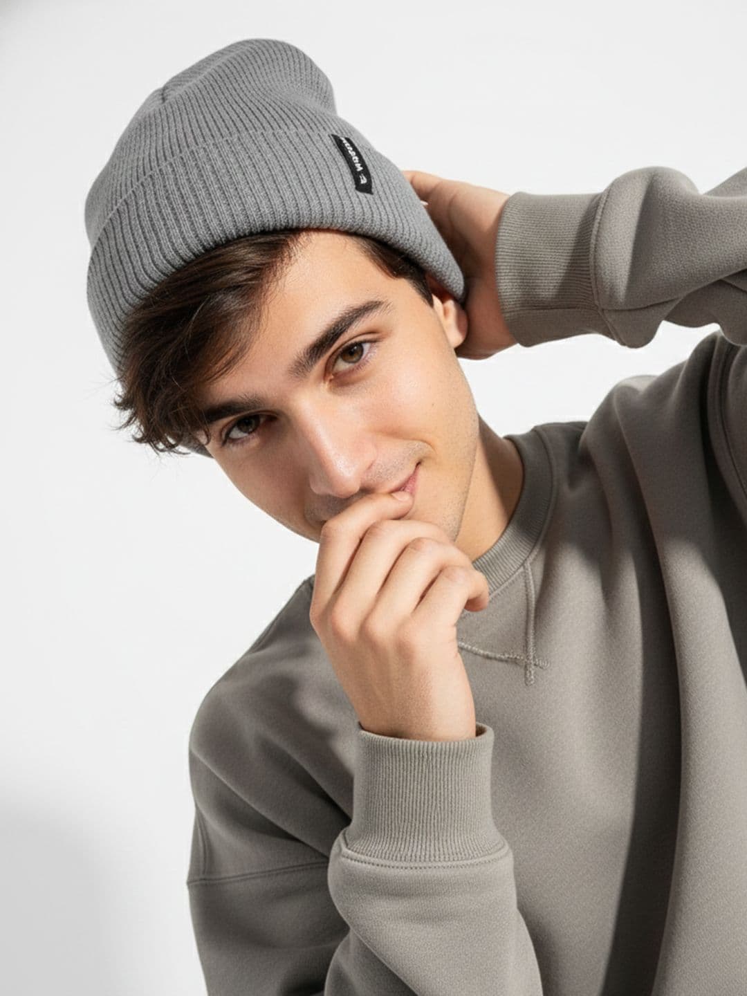 WROGN Unisex Ribbed Classic Beanie - view 1