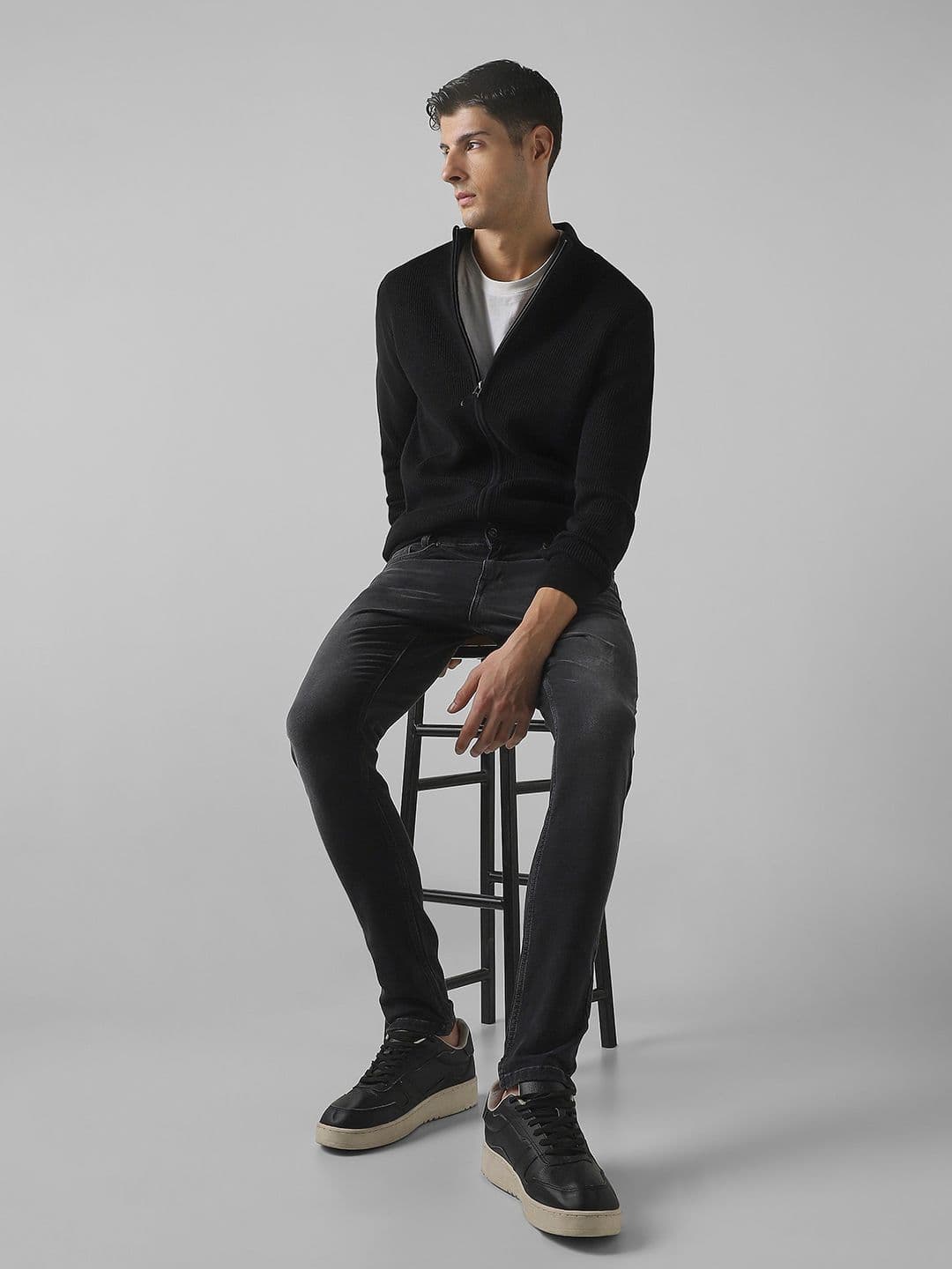 Mufti Men Skinny Fit Light Fade Stretchable Jeans - view 1
