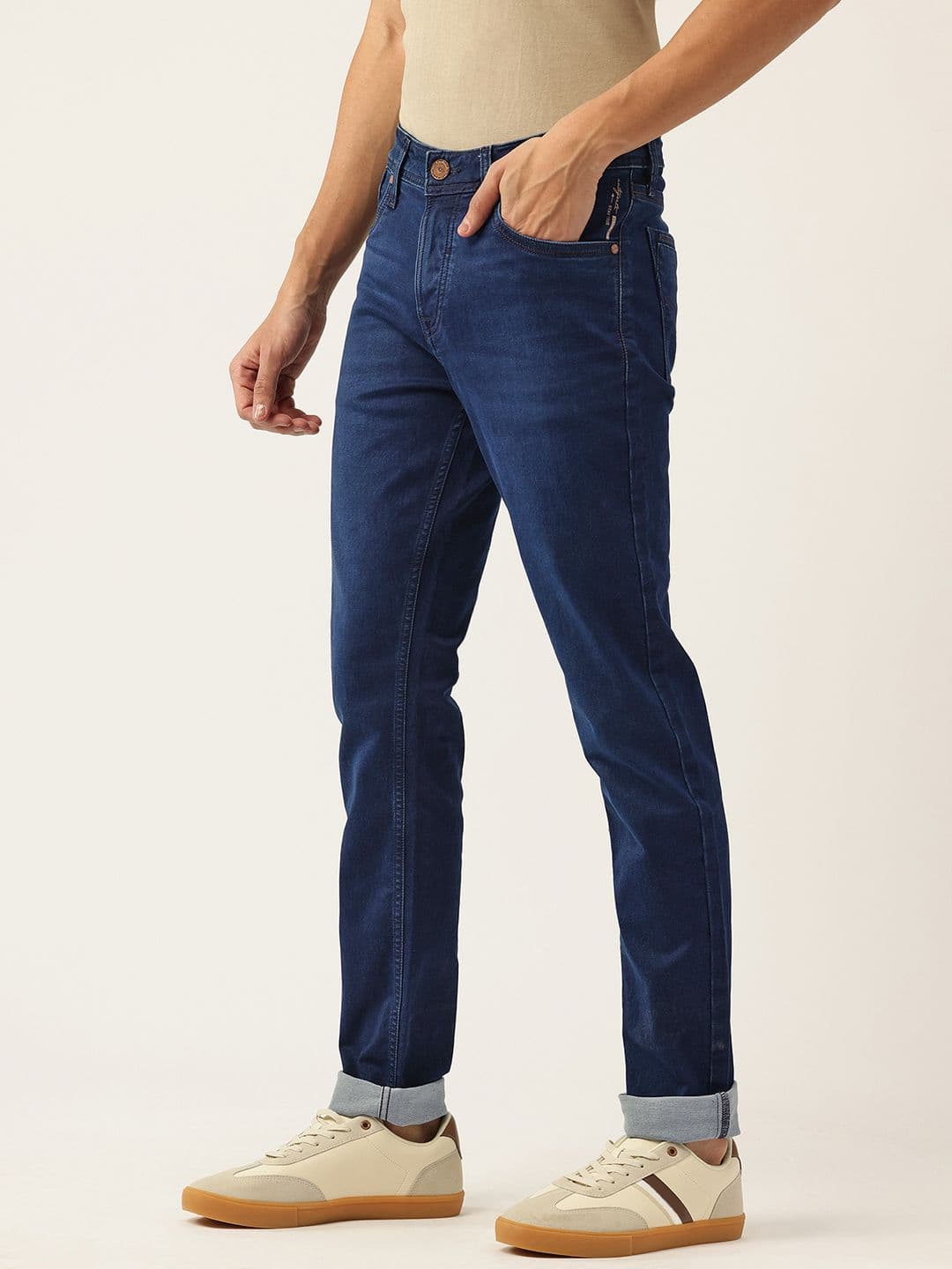 Integriti Skinny Fit Mid-Rise Light Fade Stretchable Jeans - view 1