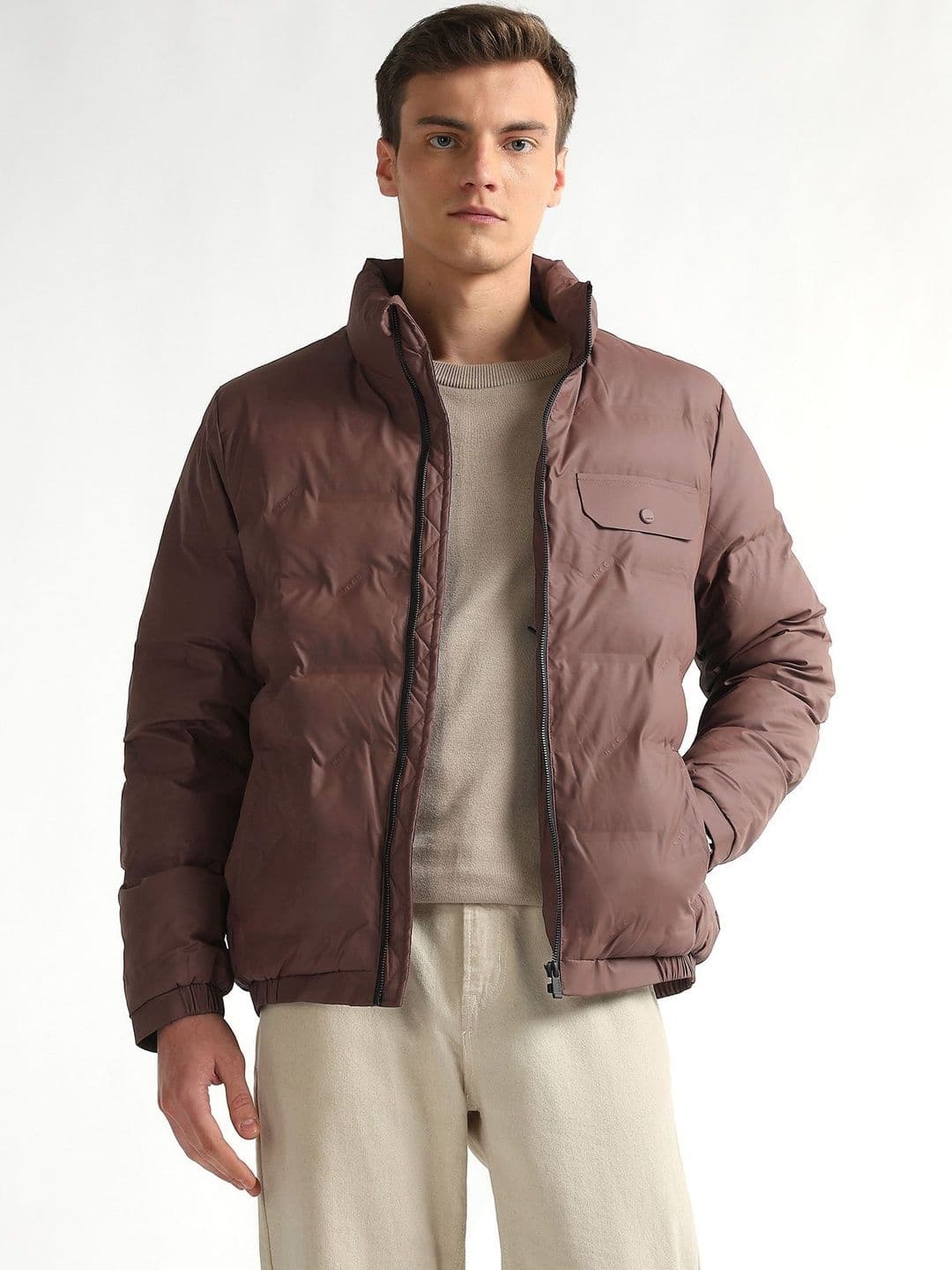 Arrow New York Men Padded Jacket - view 1