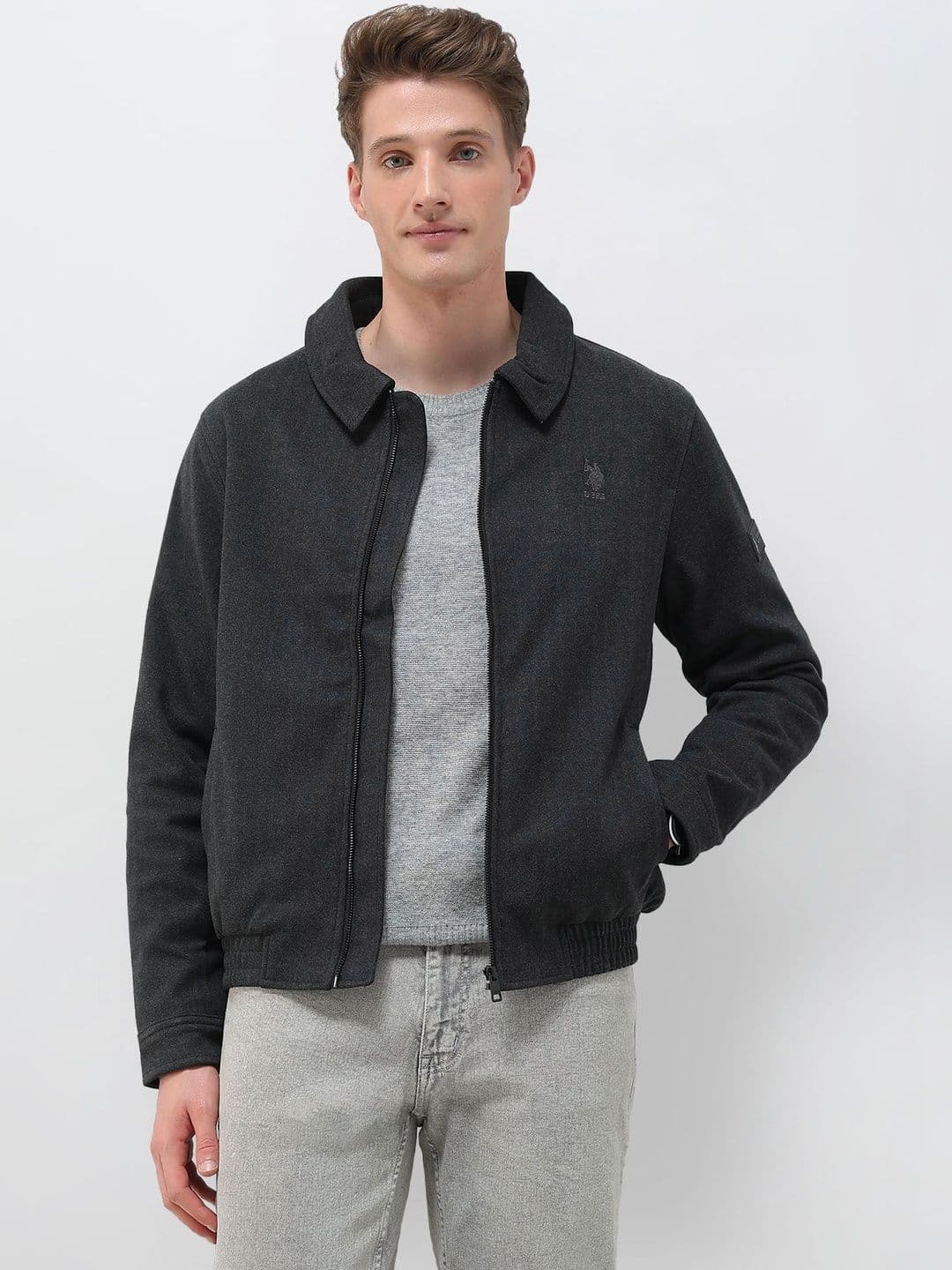 U.S. Polo Assn. Men Bomber Jacket - view 1