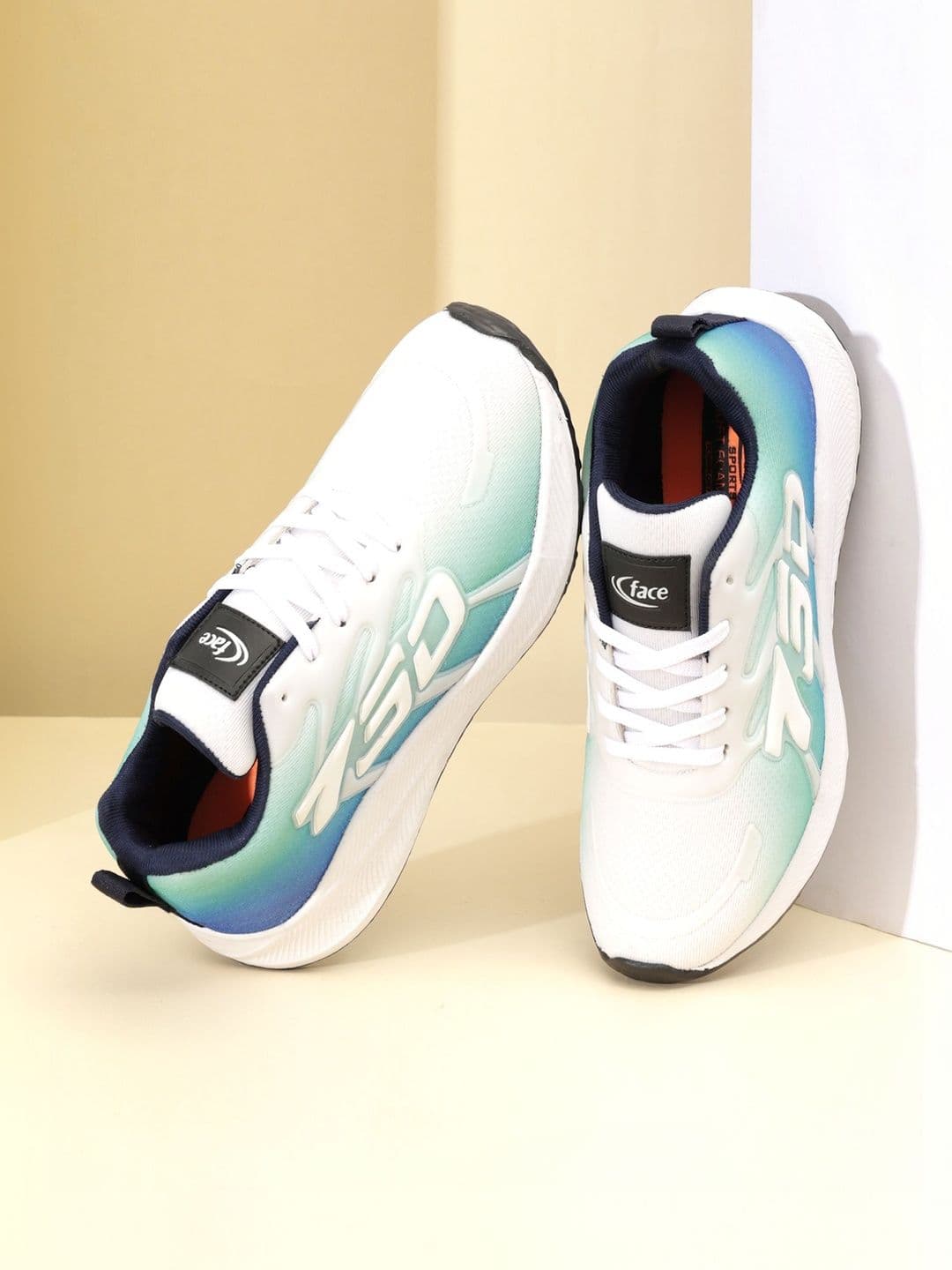 FACE Men Mesh Running Non-Marking Shoes - view 1