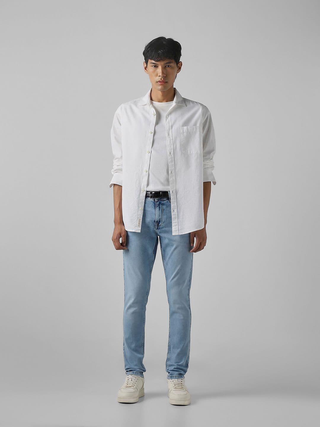 Mufti Men Skinny Fit Heavy Fade Stretchable Jeans - view 1