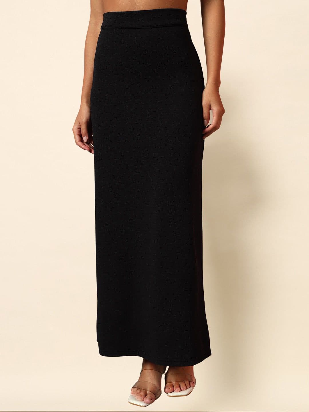 CORSICA Straight Fit Slit Maxi Skirt - view 1