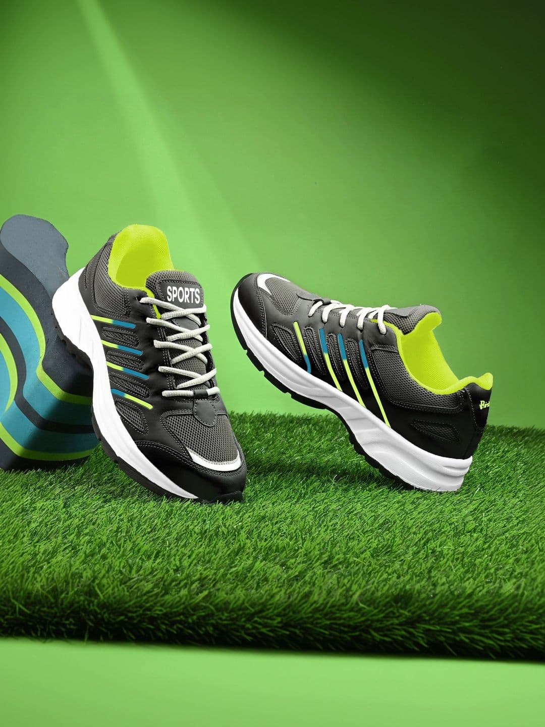 glitchez Men Mesh Running Shoes - view 1