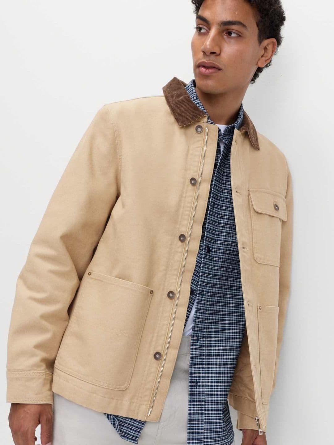 Marks & Spencer Pure Cotton 3 Pocket Barn Jacket - view 1