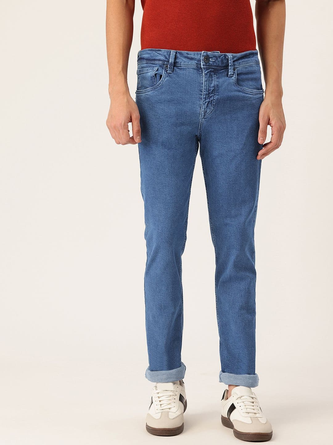 Integriti Men Smart Mid-Rise Slim Fit Stretchable Jeans - view 1