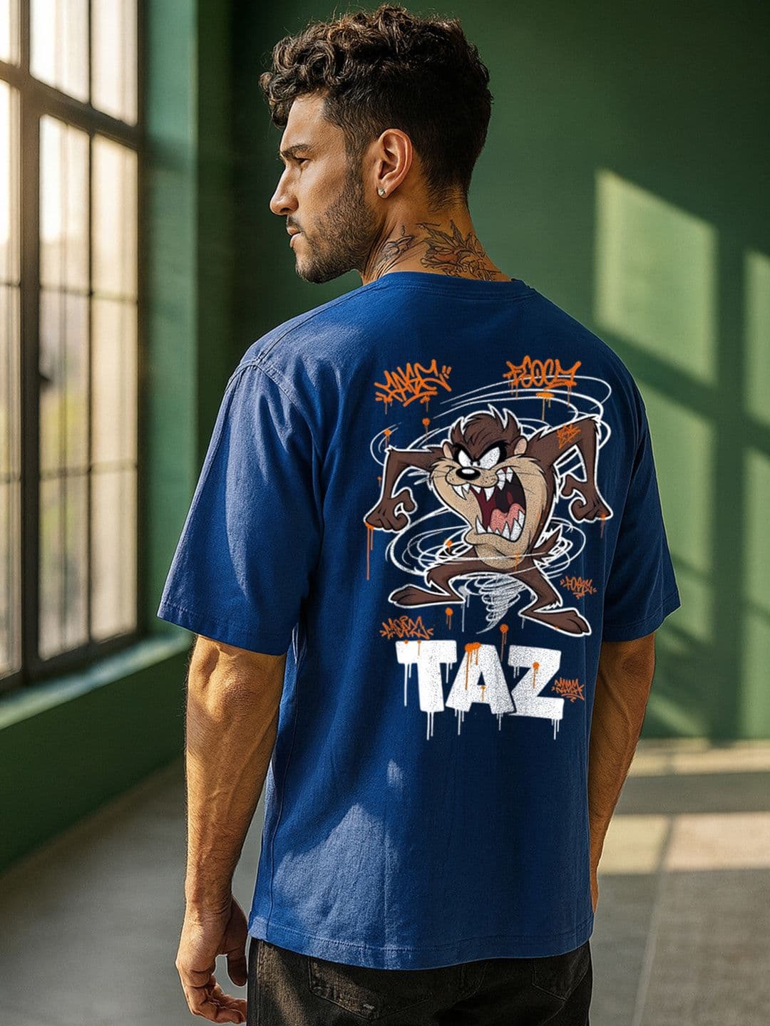 BDSQUARE Men Looney Tunes Printed T-shirt - view 1
