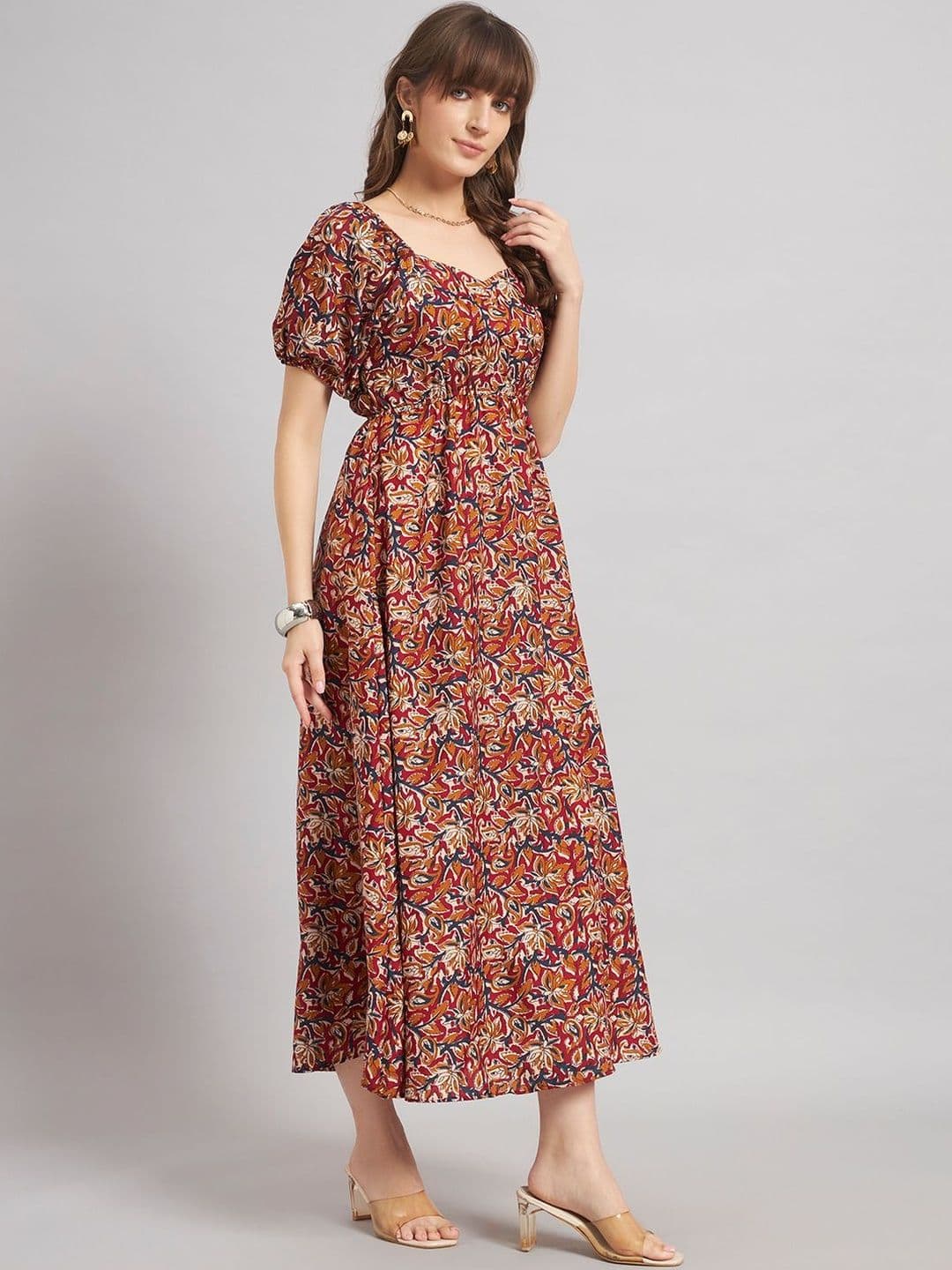 Jash Creation Women Printed Crepe Anarkali Kurta - view 1