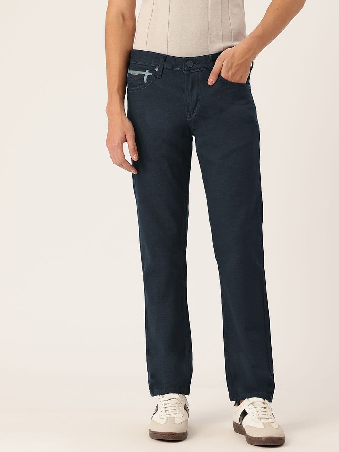 Integriti Men Smart Mid-Rise Slim Fit Stretchable Jeans - view 1