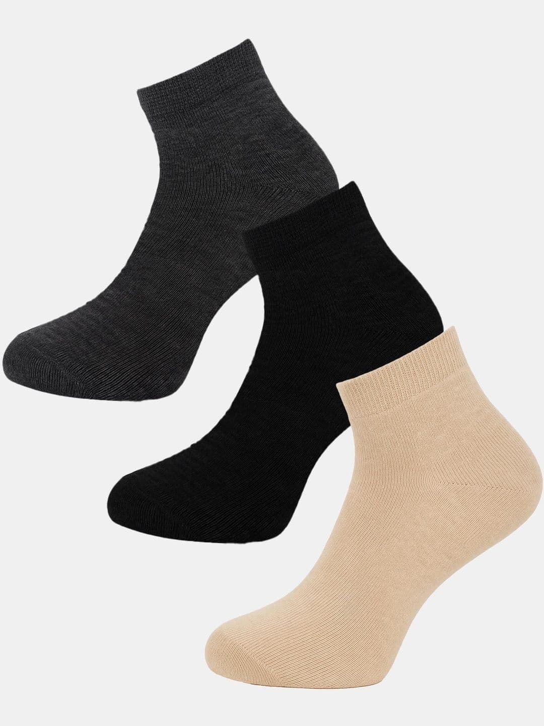 Bodycare Pack of 3 Ankle Length Socks - view 1