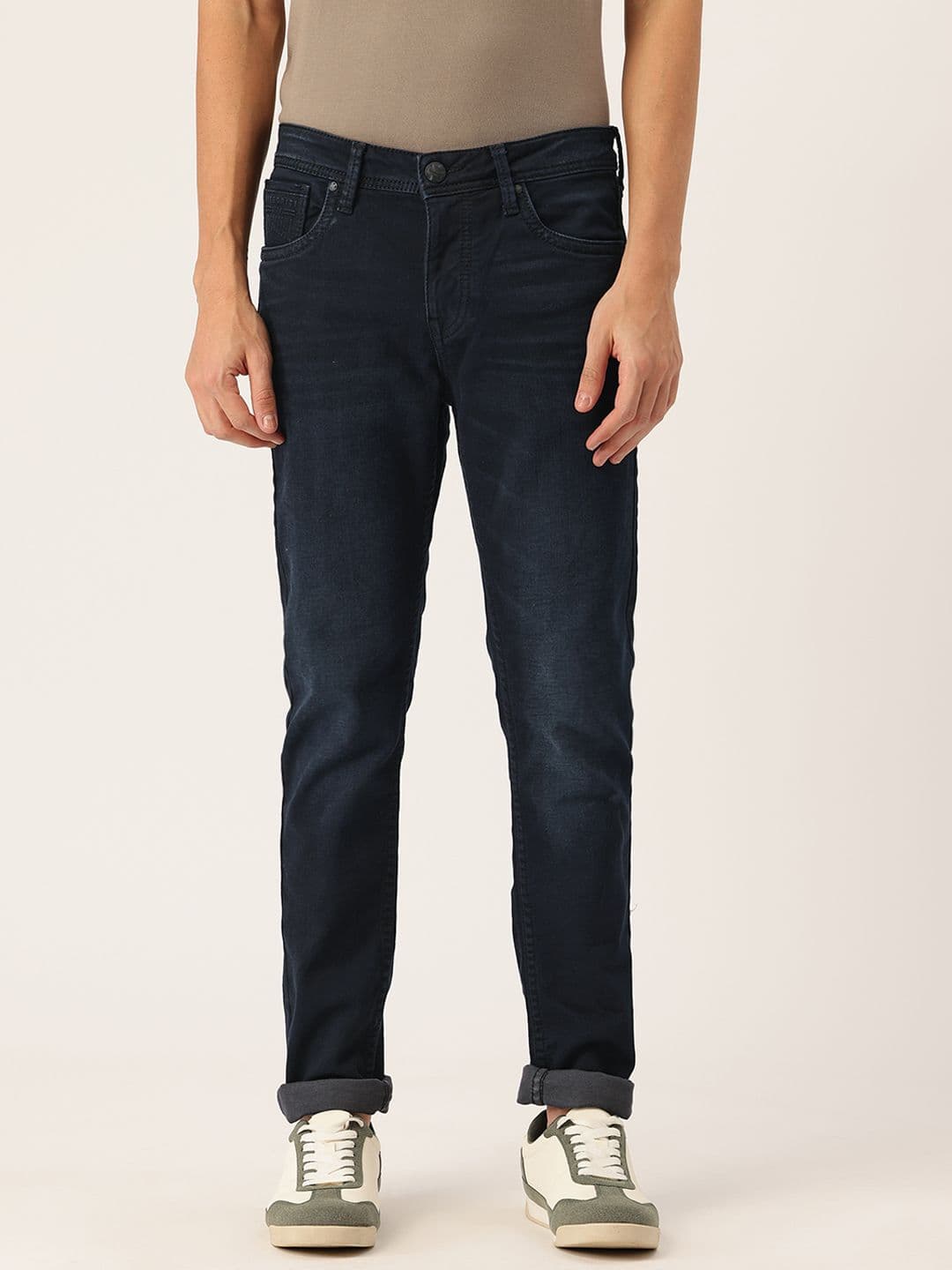 Integriti Men Smart Mid-Rise Skinny Fit Light Fade Stretchable Jeans - view 1