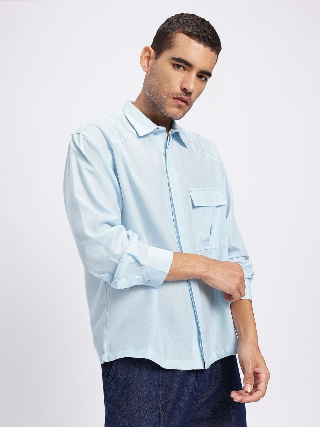 glitchez Loose Boxy Fit Shirt - view 1