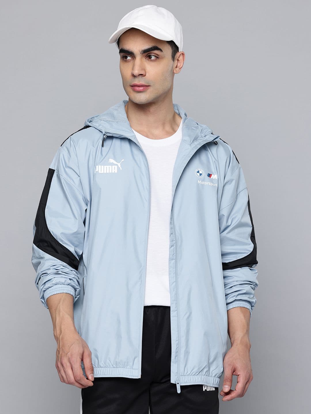 PUMA Motorsport Typography Printed Lightweight Bomber Jacket - view 1