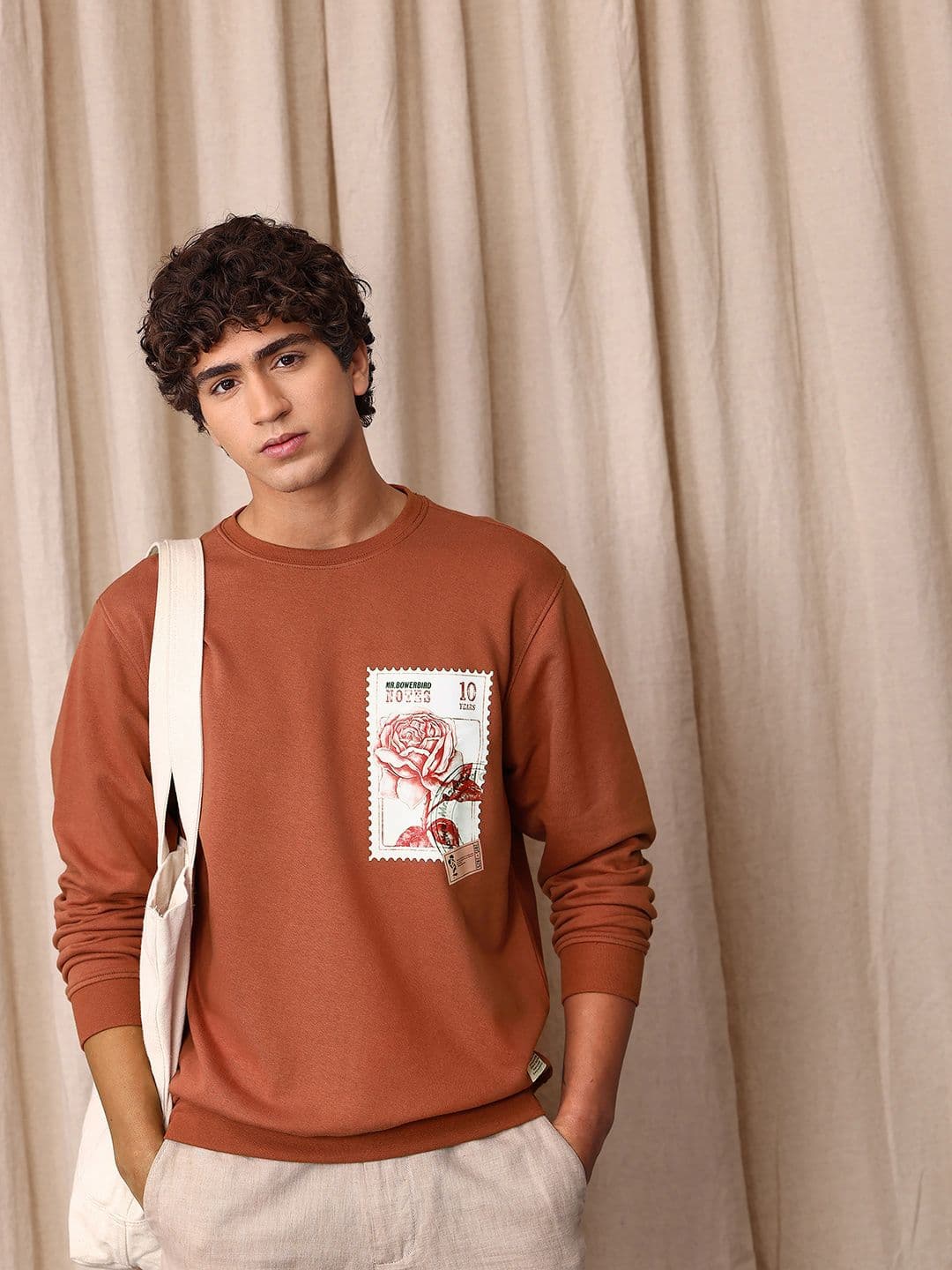 Mr Bowerbird Graphic Printed Liberal Fit Sweatshirt - view 1