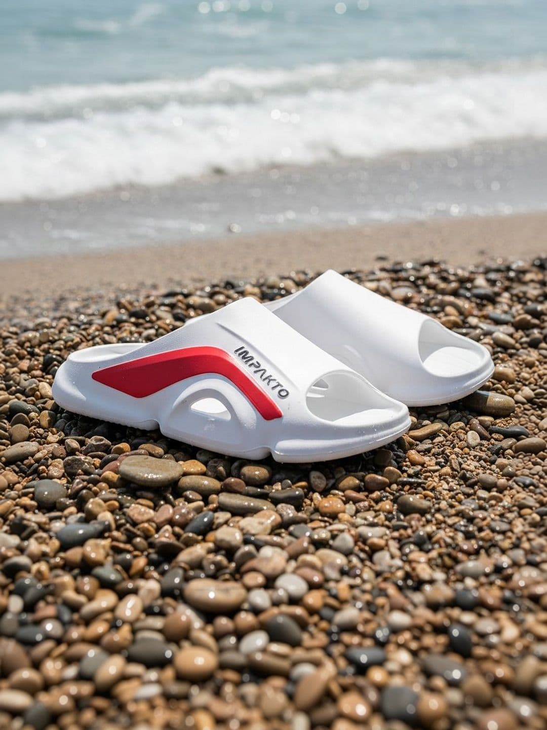 Impakto Men Lightweight & Washable Ventilated Anti Skid Slip-on Slider - view 1