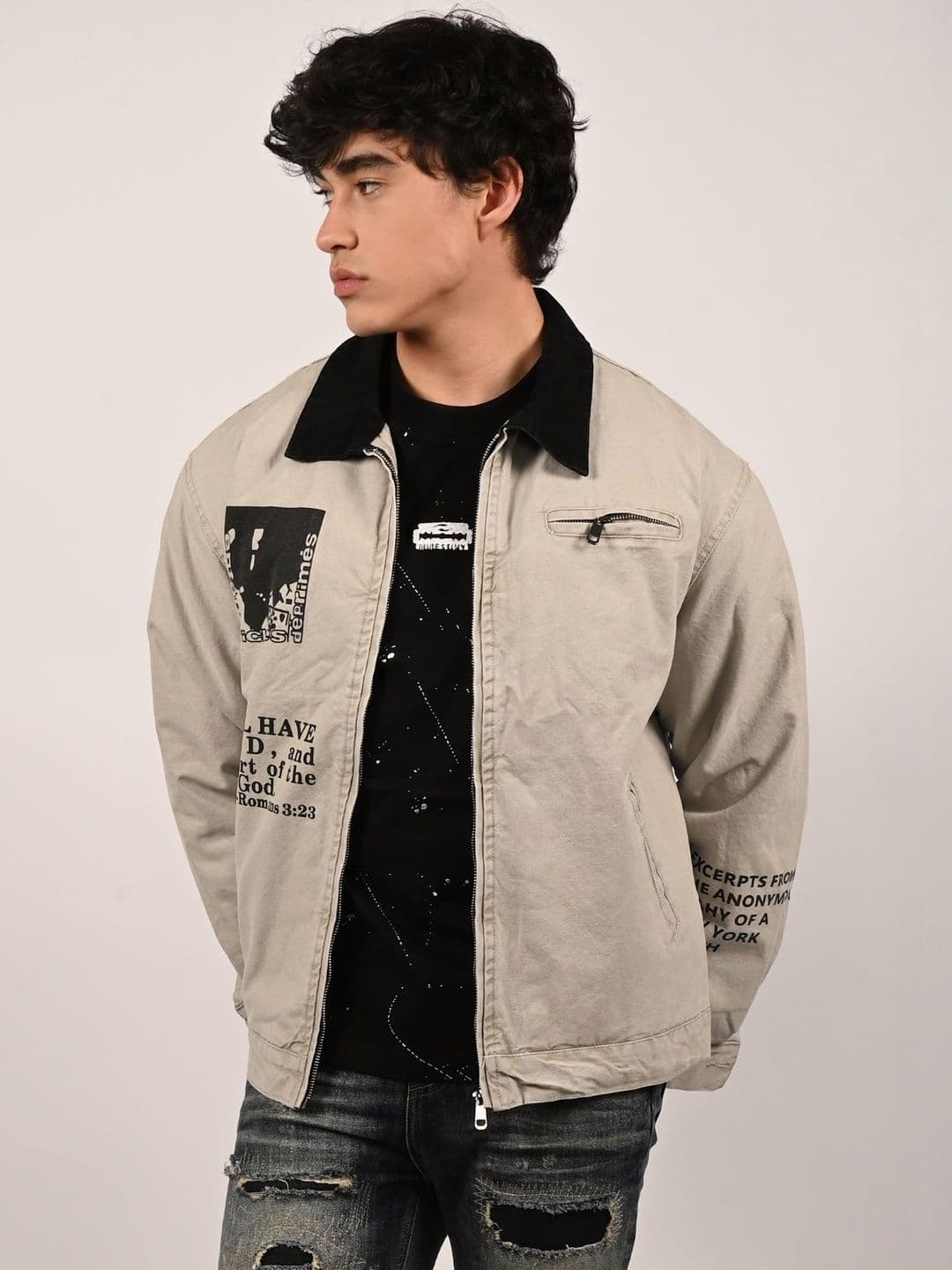 ODETTE Men Bomber Jacket - view 1