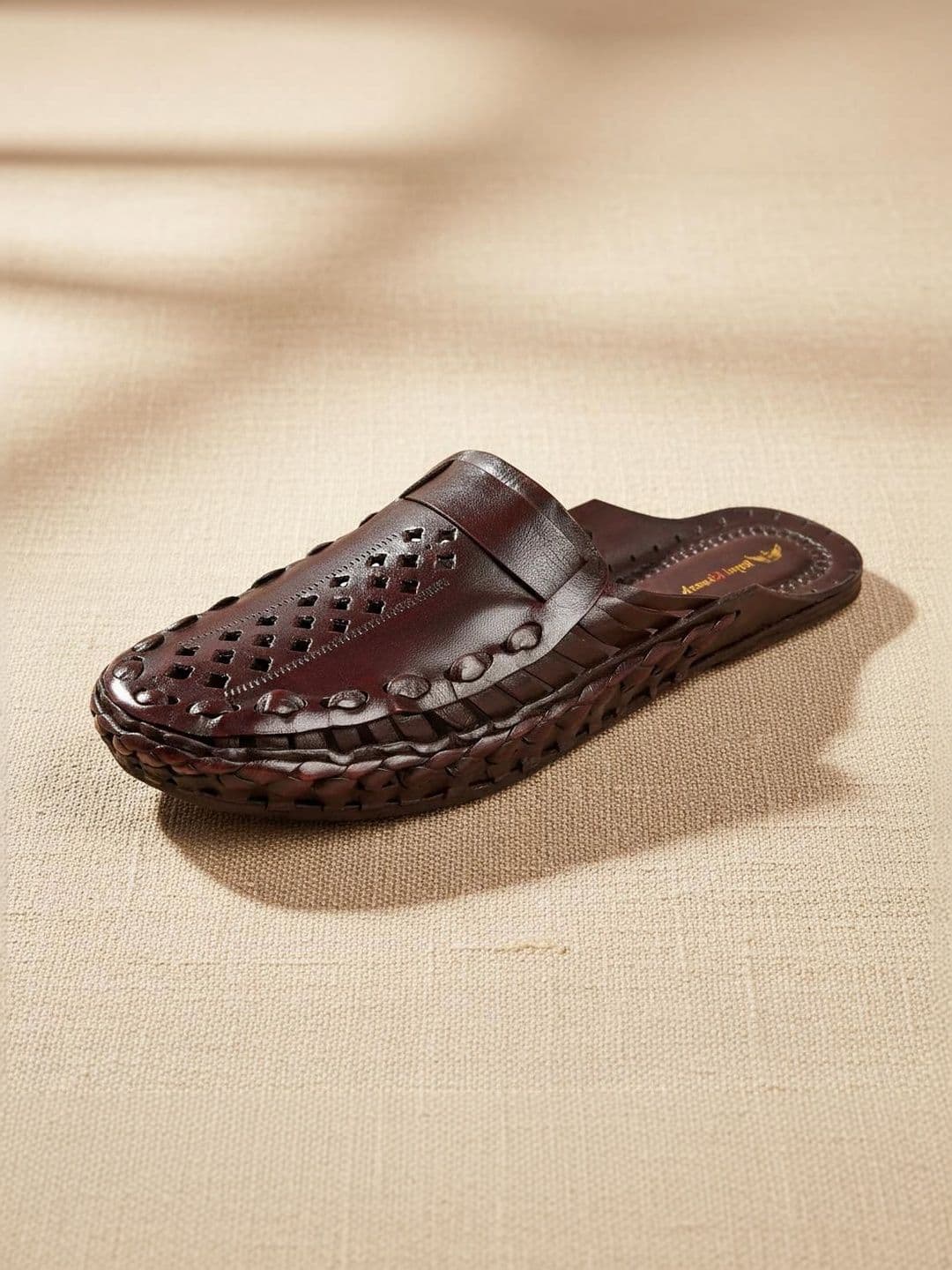 ROYAL KHWAAB Men Ethnic Leather Fashion Sandals - view 1