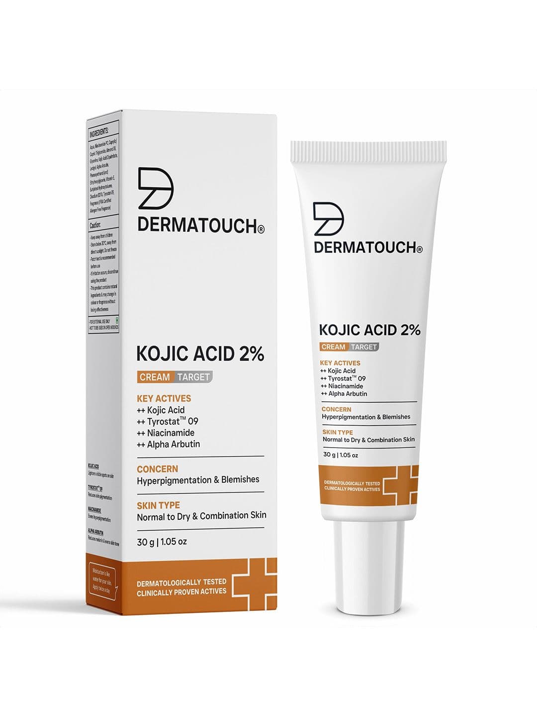 Dermatouch 2% Kojic Acid Anti-Pigmentation & Blemishes Cream-30 gm - view 1