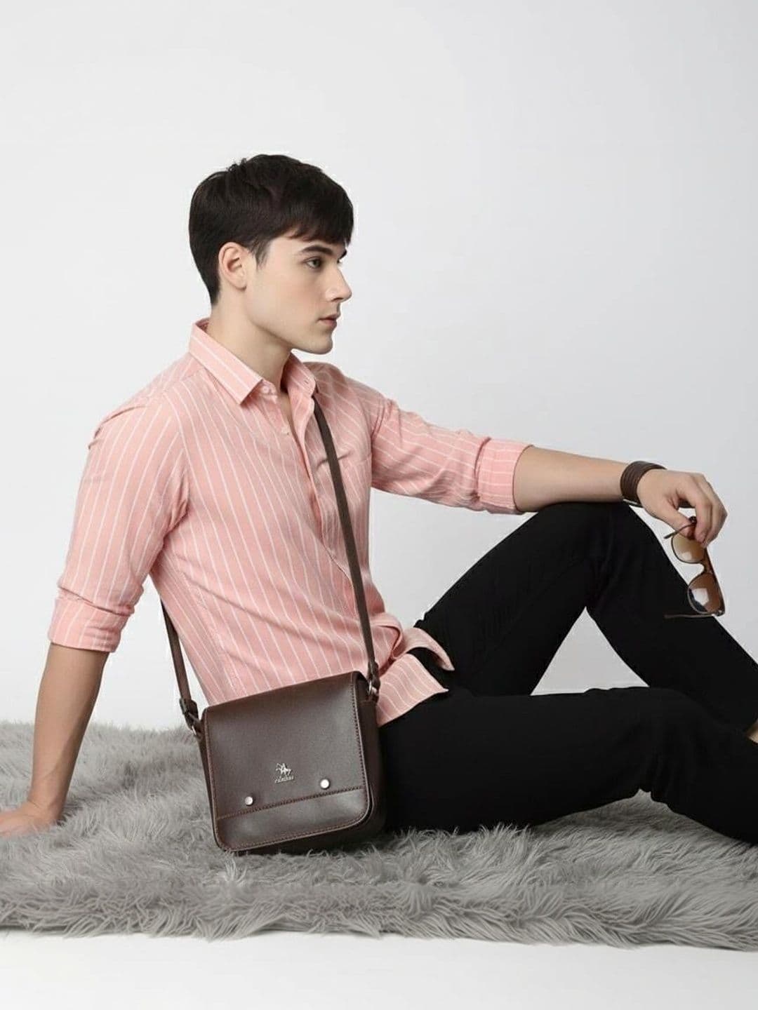 OTUS Men Classic Striped Casual Shirt - view 1