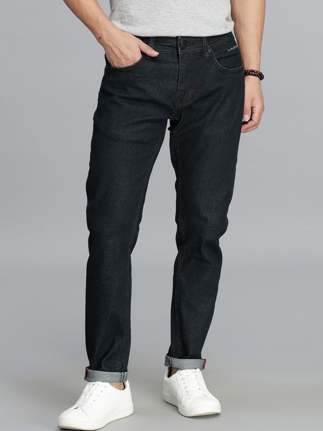 Rookies Men Skinny Fit Low-Rise Stretchable Jeans - view 1