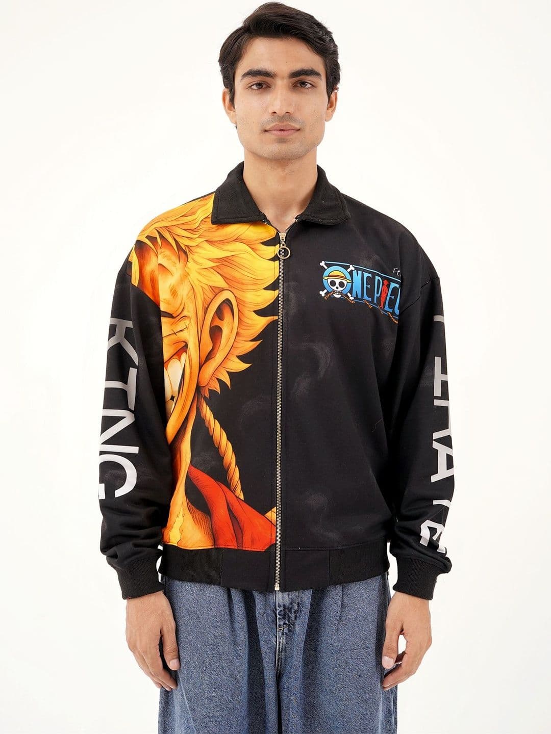 Clazzey Men Fleece Lightweight Bomber Jacket - view 1