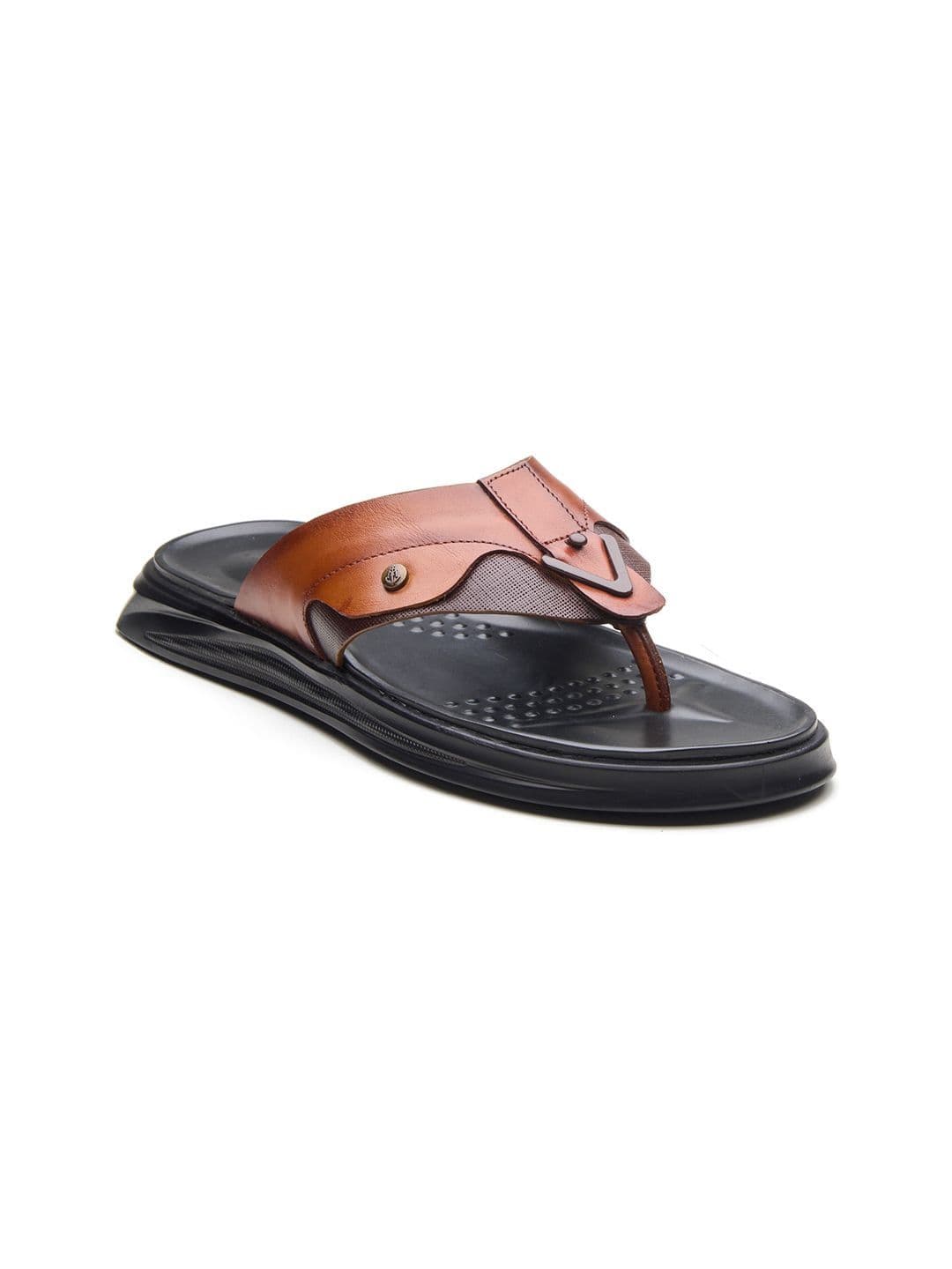 MICHAEL ANGELO Men Leather Comfort Sandals - view 1