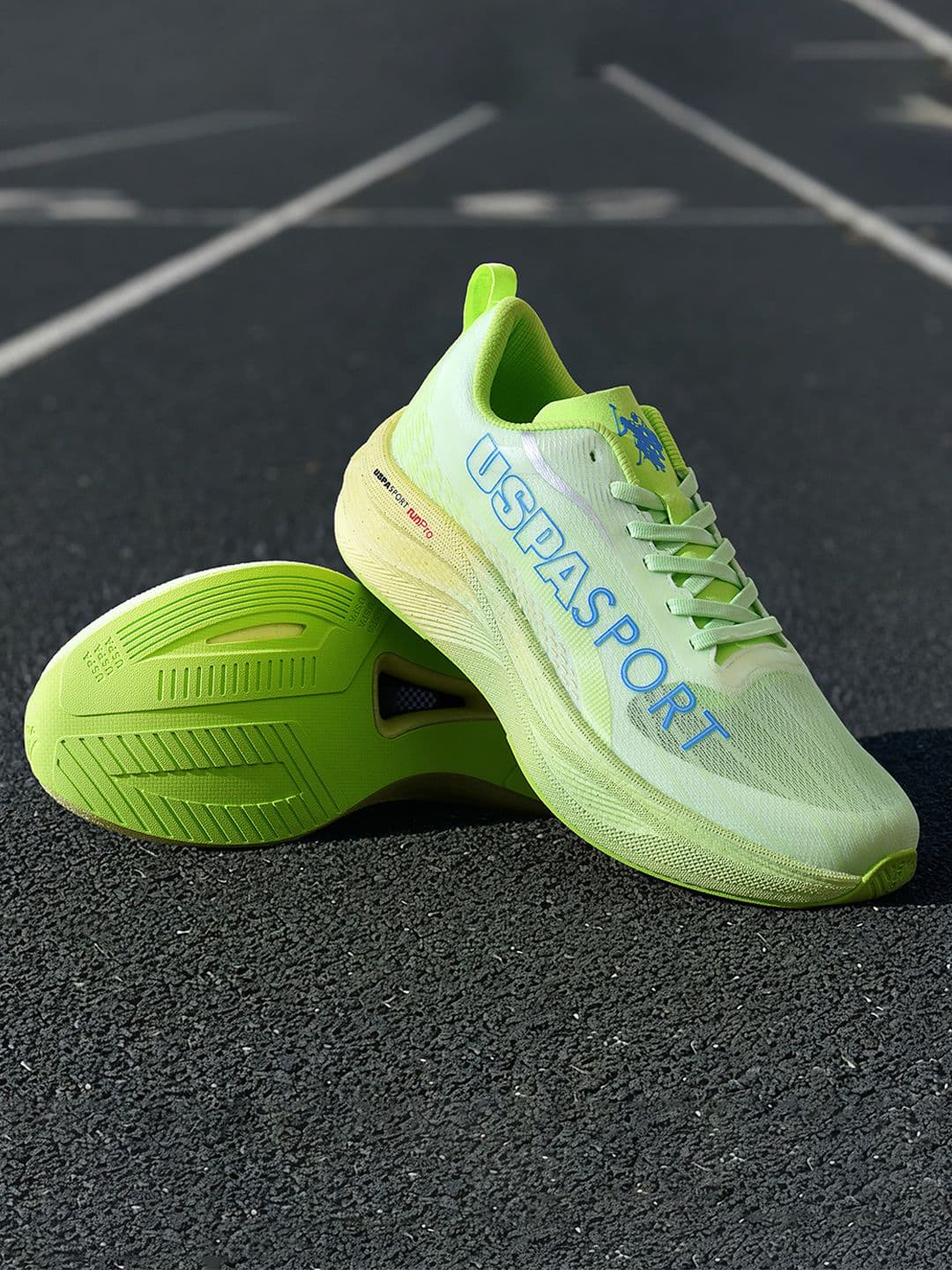 U.S. Polo Assn. Oskar Green Run Pro Running Shoes - view 1