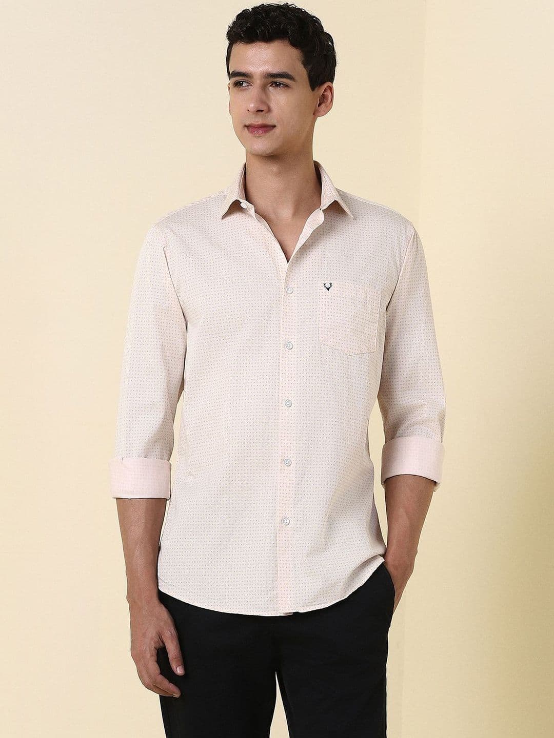 Allen Solly Men Slim Fit Printed Casual Shirt - view 1