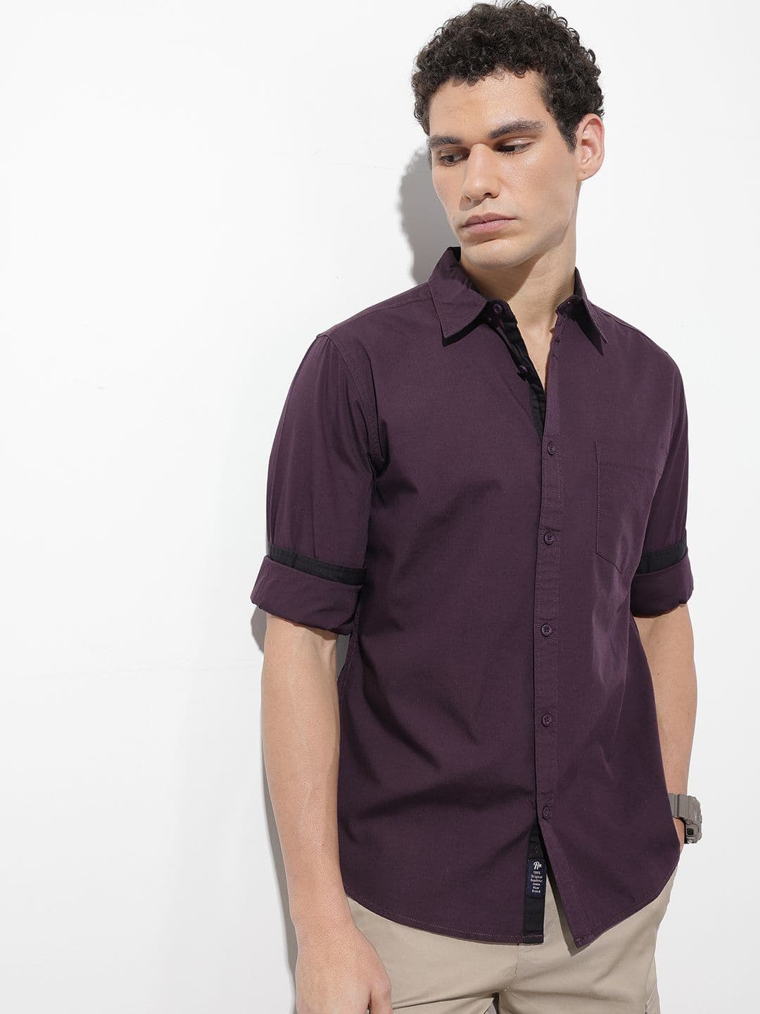 The Roadster Life Co. Pure Cotton Casual Shirt - view 1