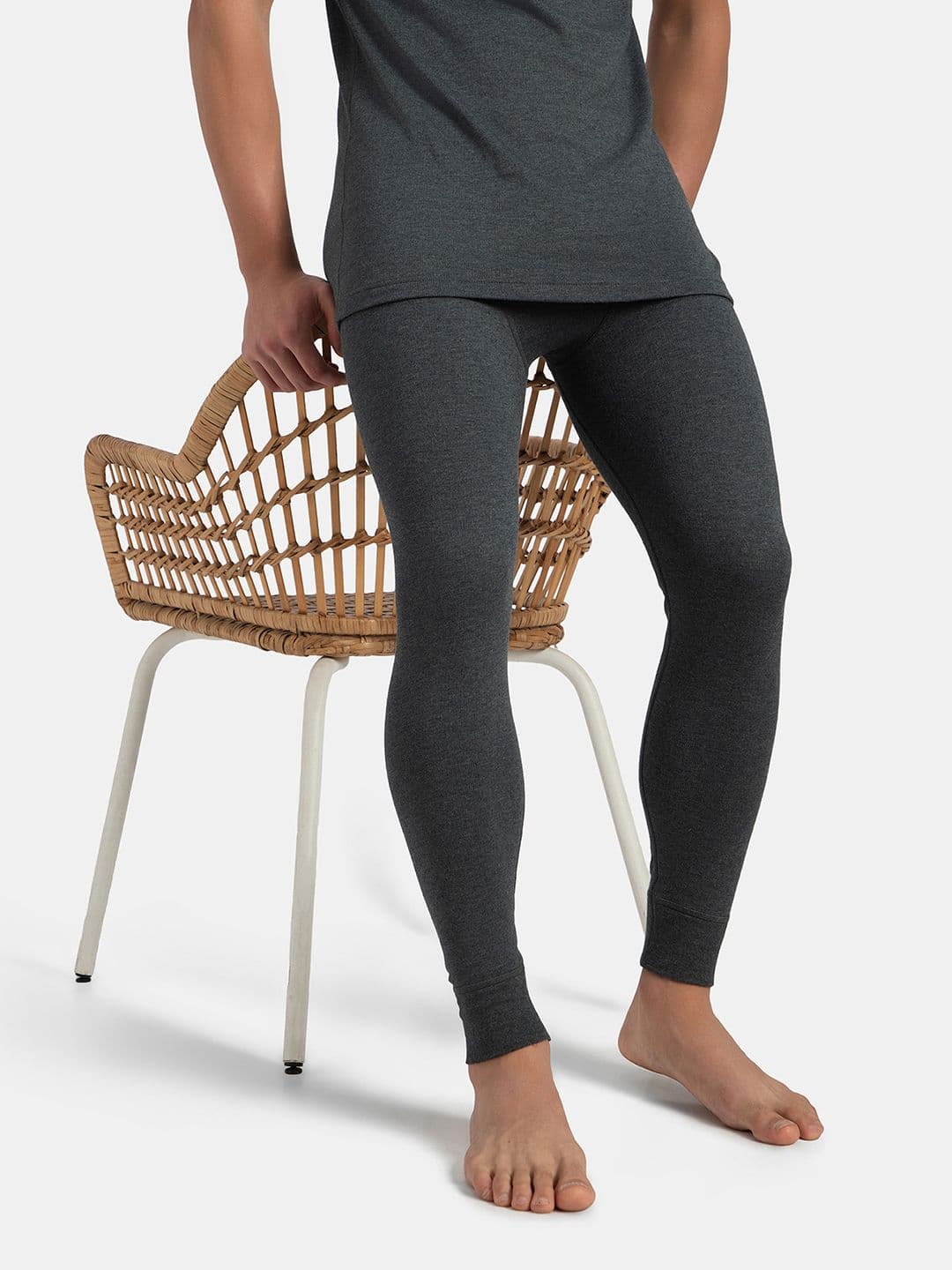 Jockey Super Combed Cotton Brushed Fabric Long Thermal With StayWarm Technology - 2421 - view 1