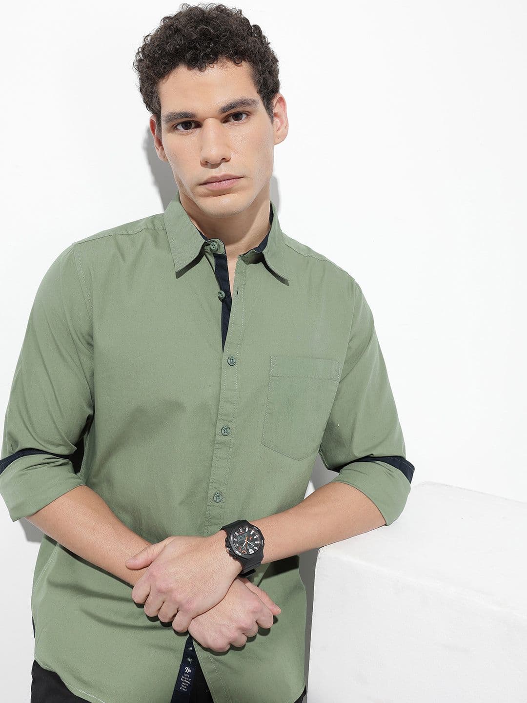 The Roadster Life Co. Pure Cotton Casual Shirt - view 1