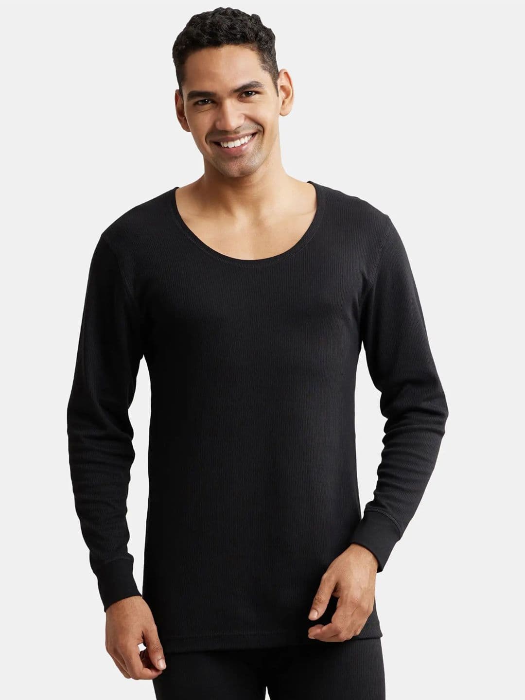 Jockey Super Combed Cotton Rich Full Sleeve Thermal Set With StayWarm Technology - 2404 - view 1