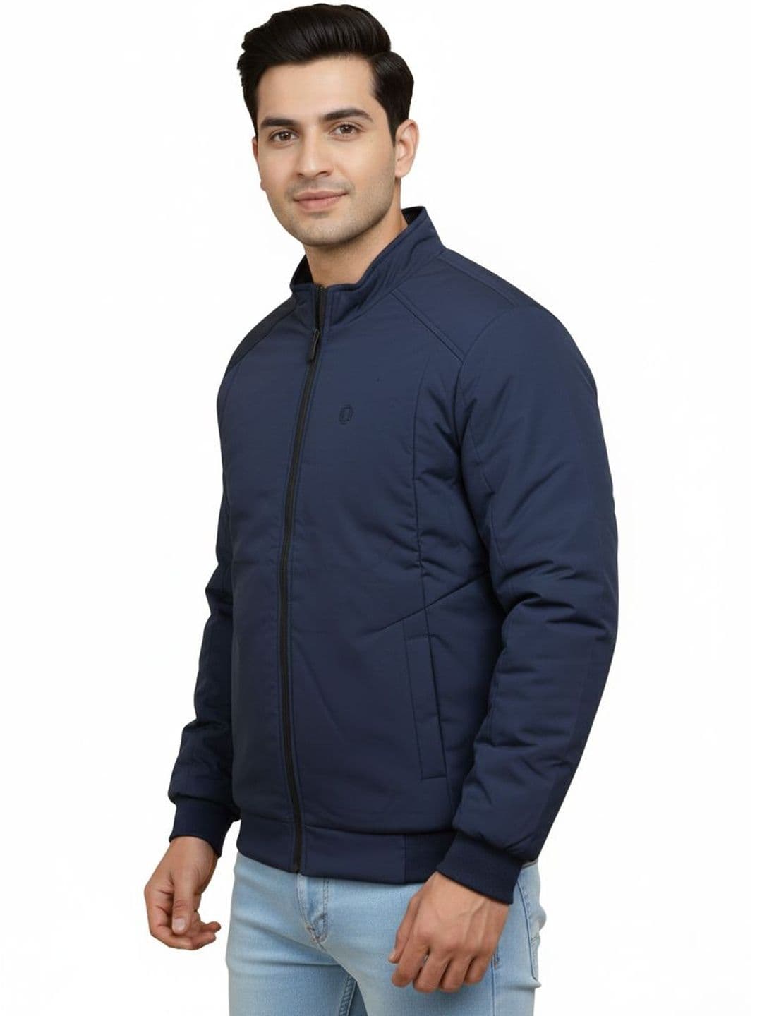 Dollar Men Reflective Strip Bomber Jacket - view 1
