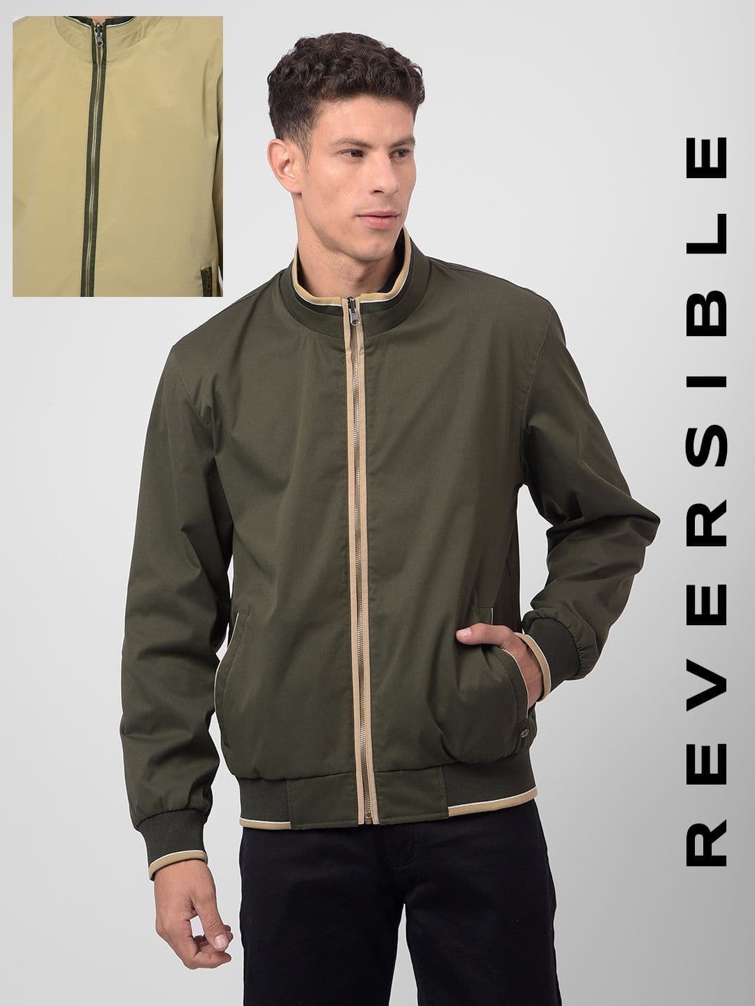 Numero Uno Men Reversible Bomber Jacket - view 1