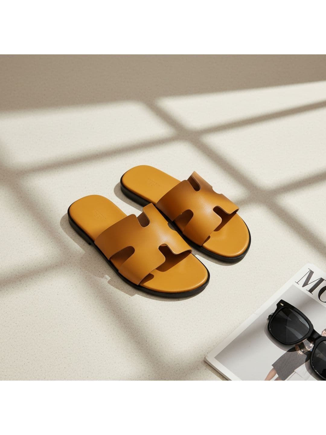 ROYAL KHWAAB Men Leather Comfort Sandals - view 1